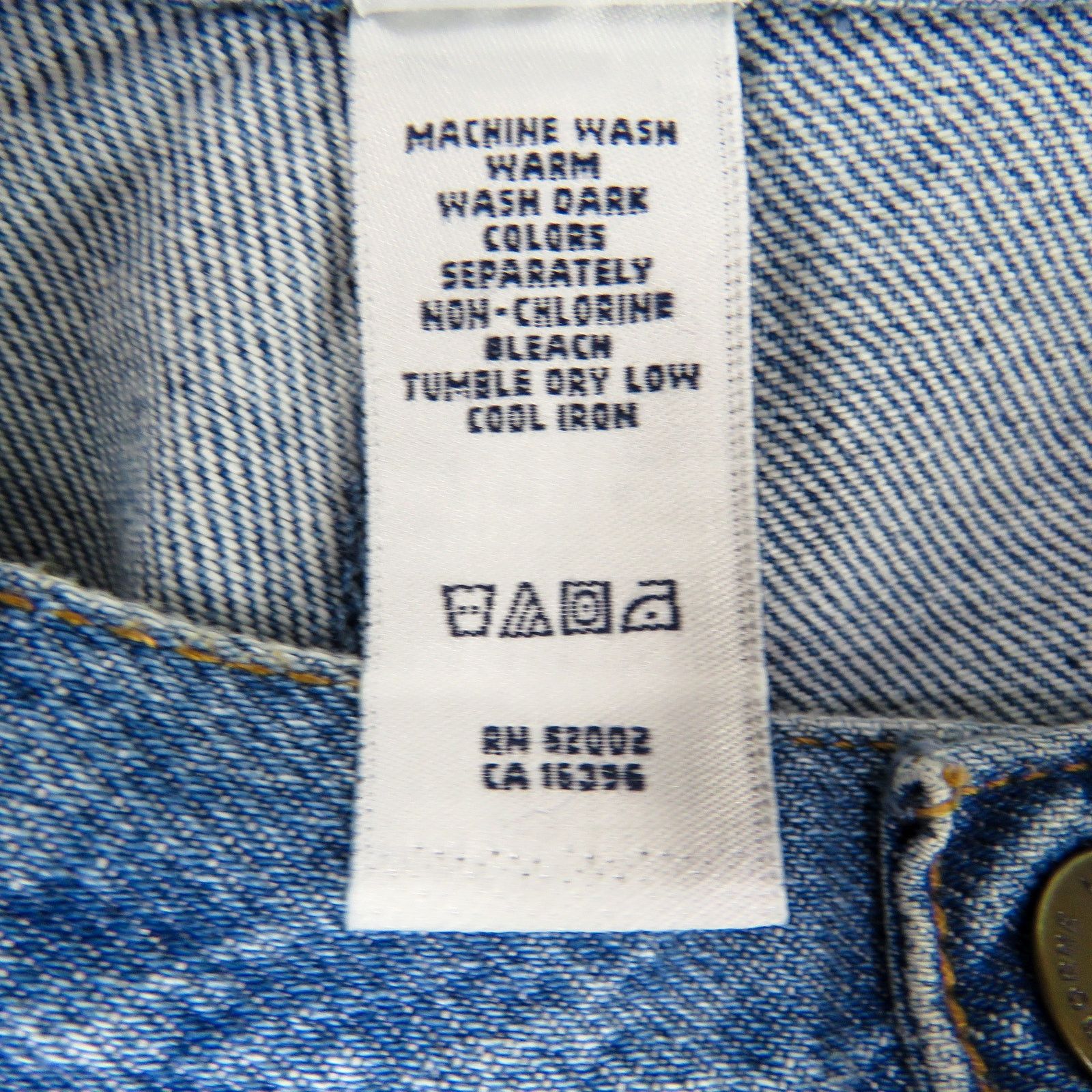 Vintage 1990s Vintage Liz Claiborne Straight Leg Mom Jeans 28" Size 28" / US 6 / IT 42 - 5 Thumbnail