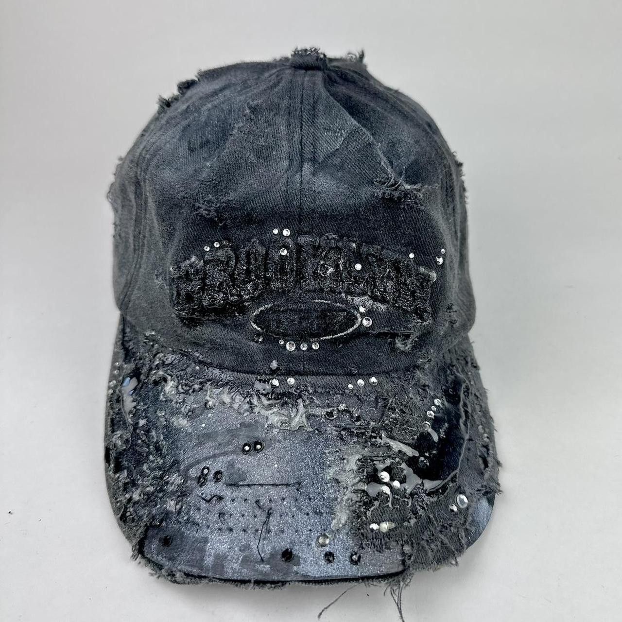Other ASTROBOI* 'Alastair' Brooklyn Black Resin Rhinestone Hat Size ONE SIZE - 1 Thumbnail
