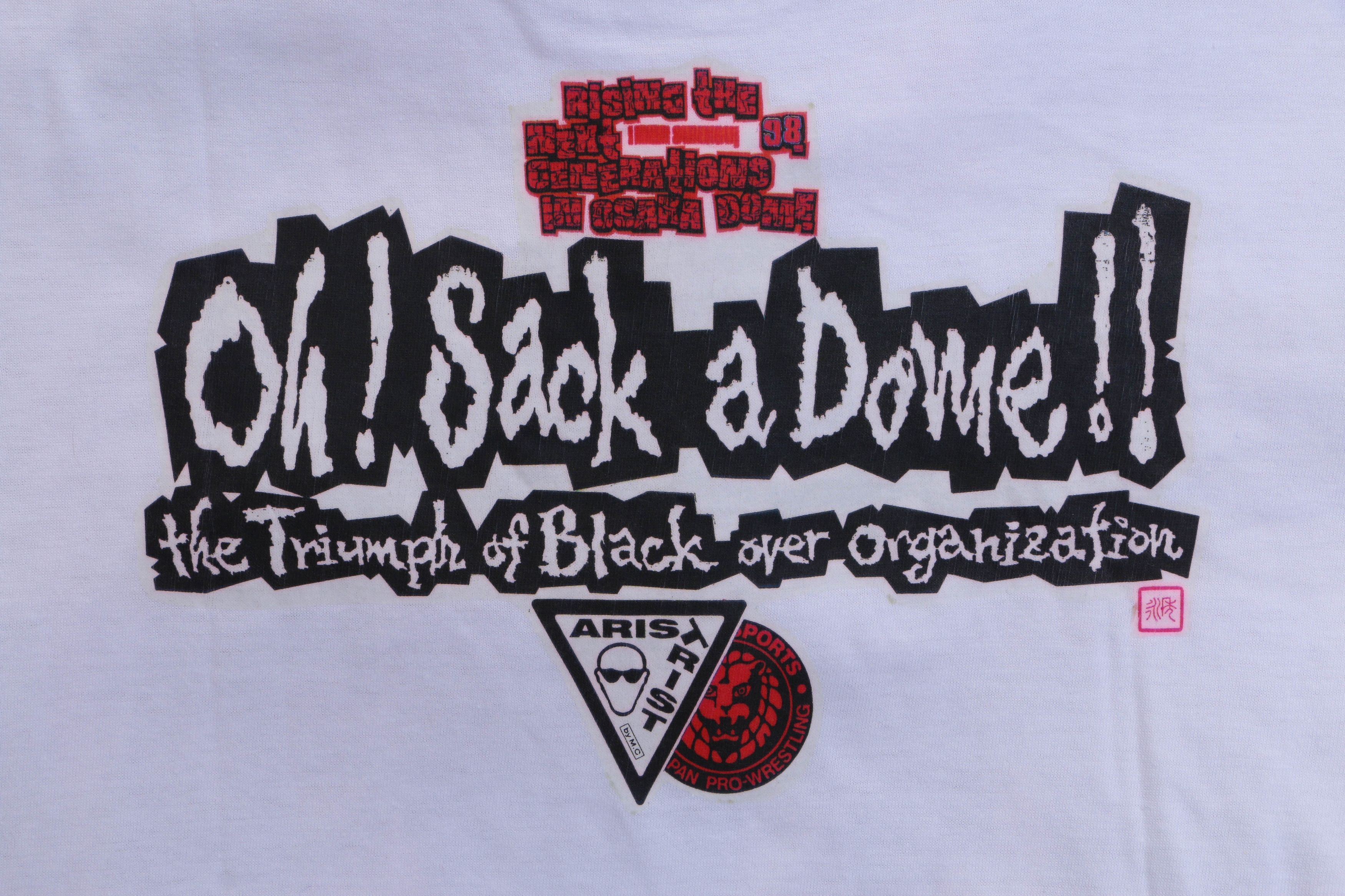 Other Masahiro Chono NJPW Osaka Dome T-Shirt 1998 Size US L / EU 52-54 / 3 - 7 Thumbnail