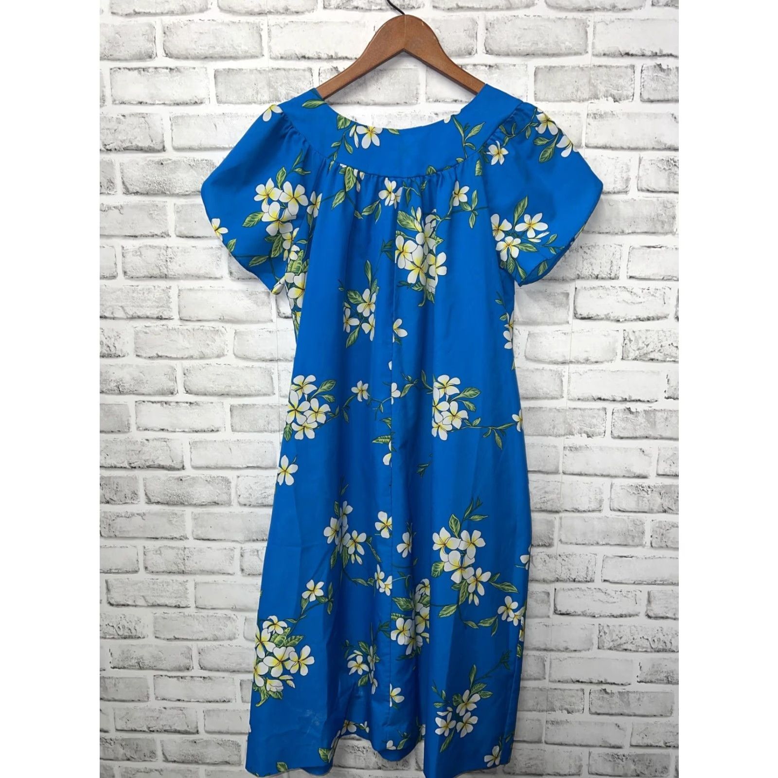 Hilo Hattie VTG Hilo Hatties Blue Hawaiian Dress Womens Size S Size S / US 4 / IT 40 - 4 Thumbnail