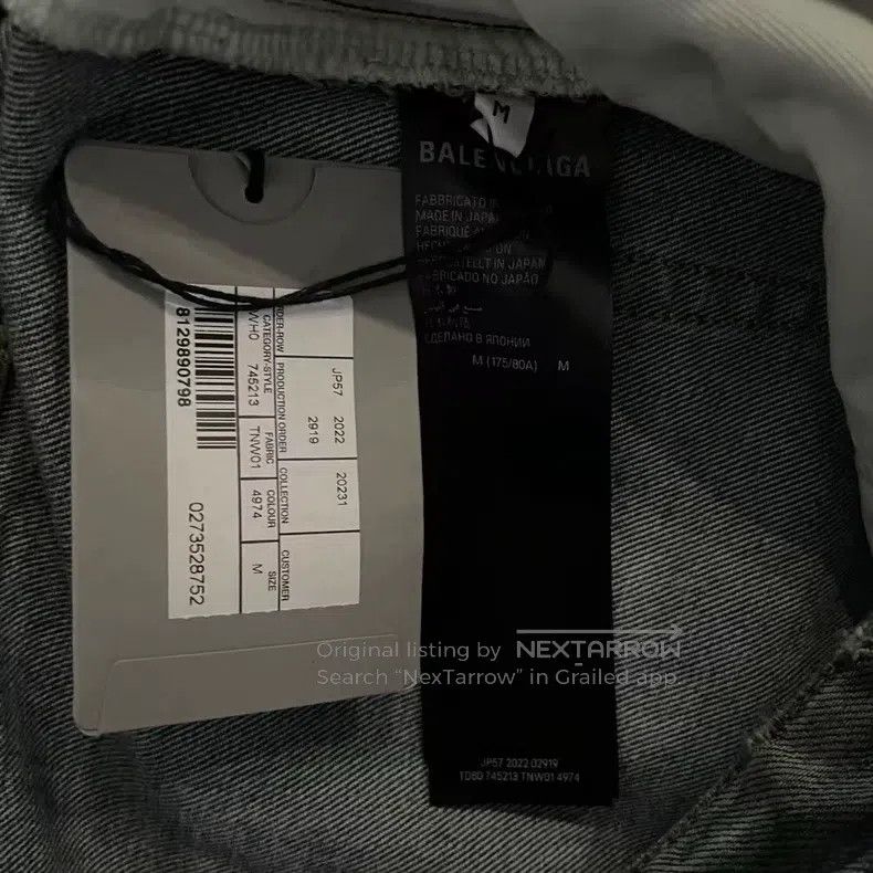 Balenciaga Balenciaga size M Double Knee Ripped Tie-Dye Denim Pants Size US 27 - 4 Thumbnail