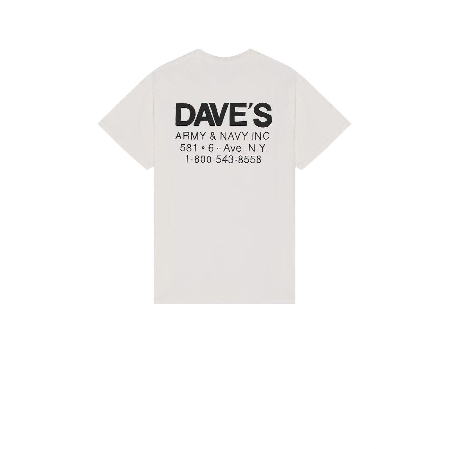 REVOLVE Roy Roger's x Dave's New York T-Shirt Army & Navy in Natural Size US M / EU 48-50 / 2 - 2 Thumbnail