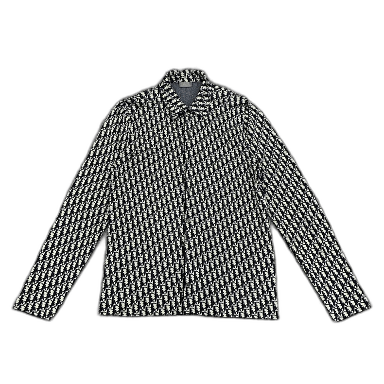 Dior Dior Printed Shirt Jacket Size M Size M / US 6-8 / IT 42-44 - 1 Thumbnail