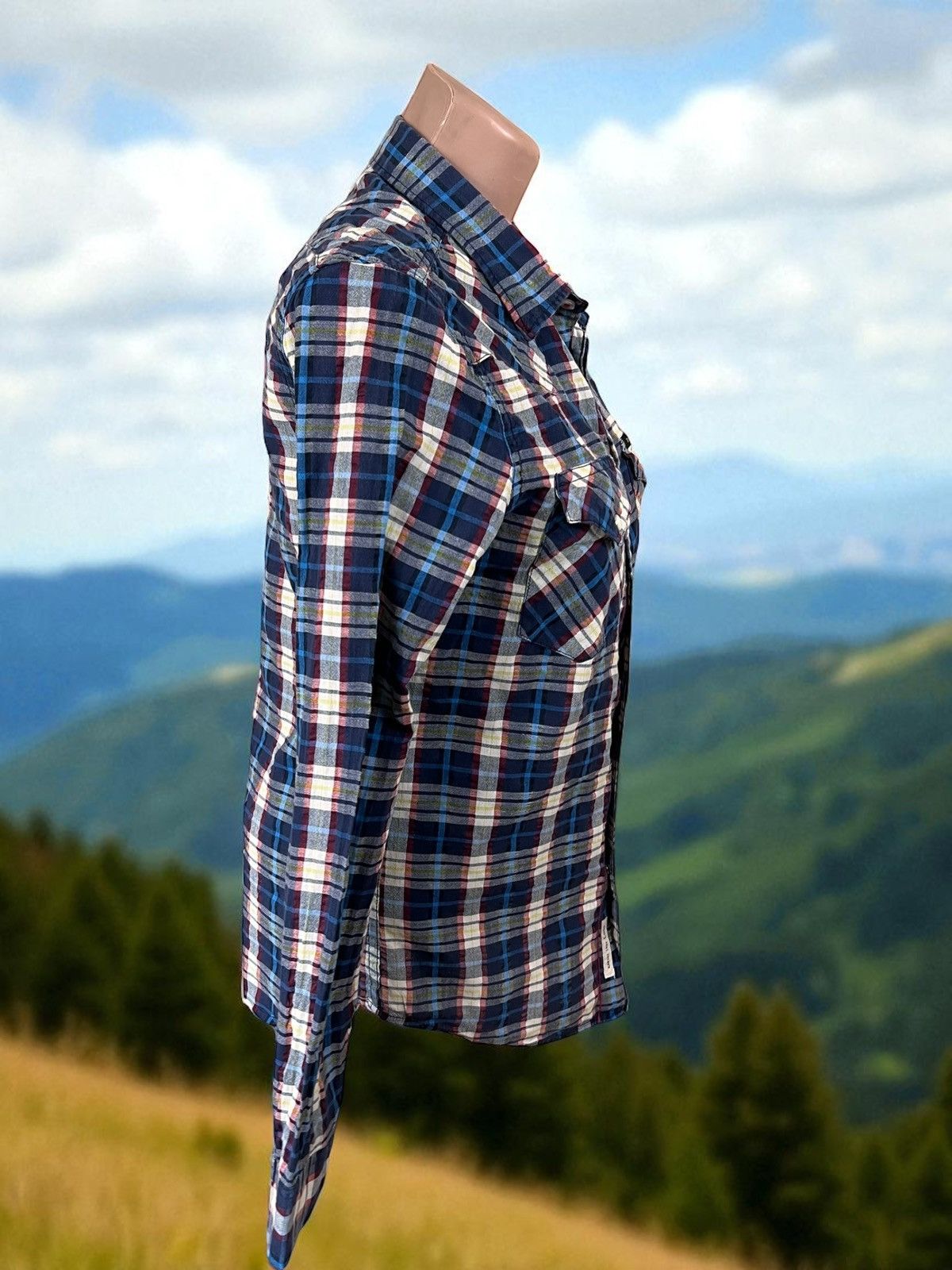 Lee Lee Kansas shirt size S checked long sleeve Size S / US 4 / IT 40 - 3 Thumbnail