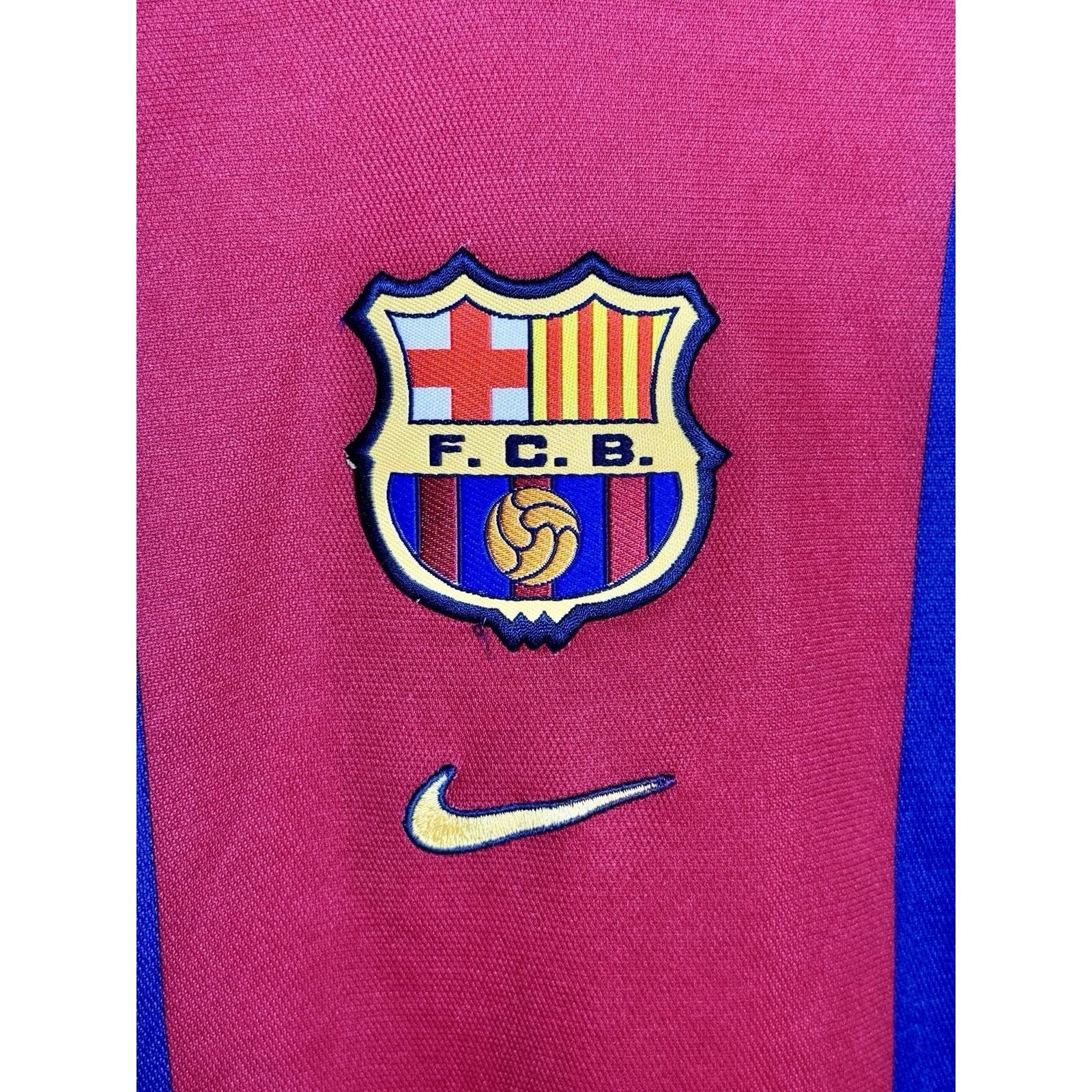 Nike Nike FC Barcelona 1998-99 Home Jersey Xavi #26 – Large Size US L / EU 52-54 / 3 - 6 Thumbnail