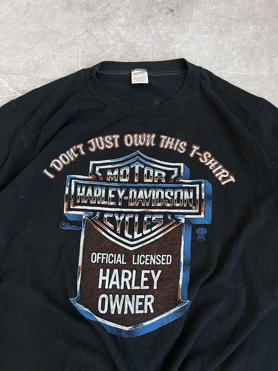Harley Davidson Harley Davidson 1980’s T-shirt Band Tees licensed tee Size US L / EU 52-54 / 3 - 2 Thumbnail