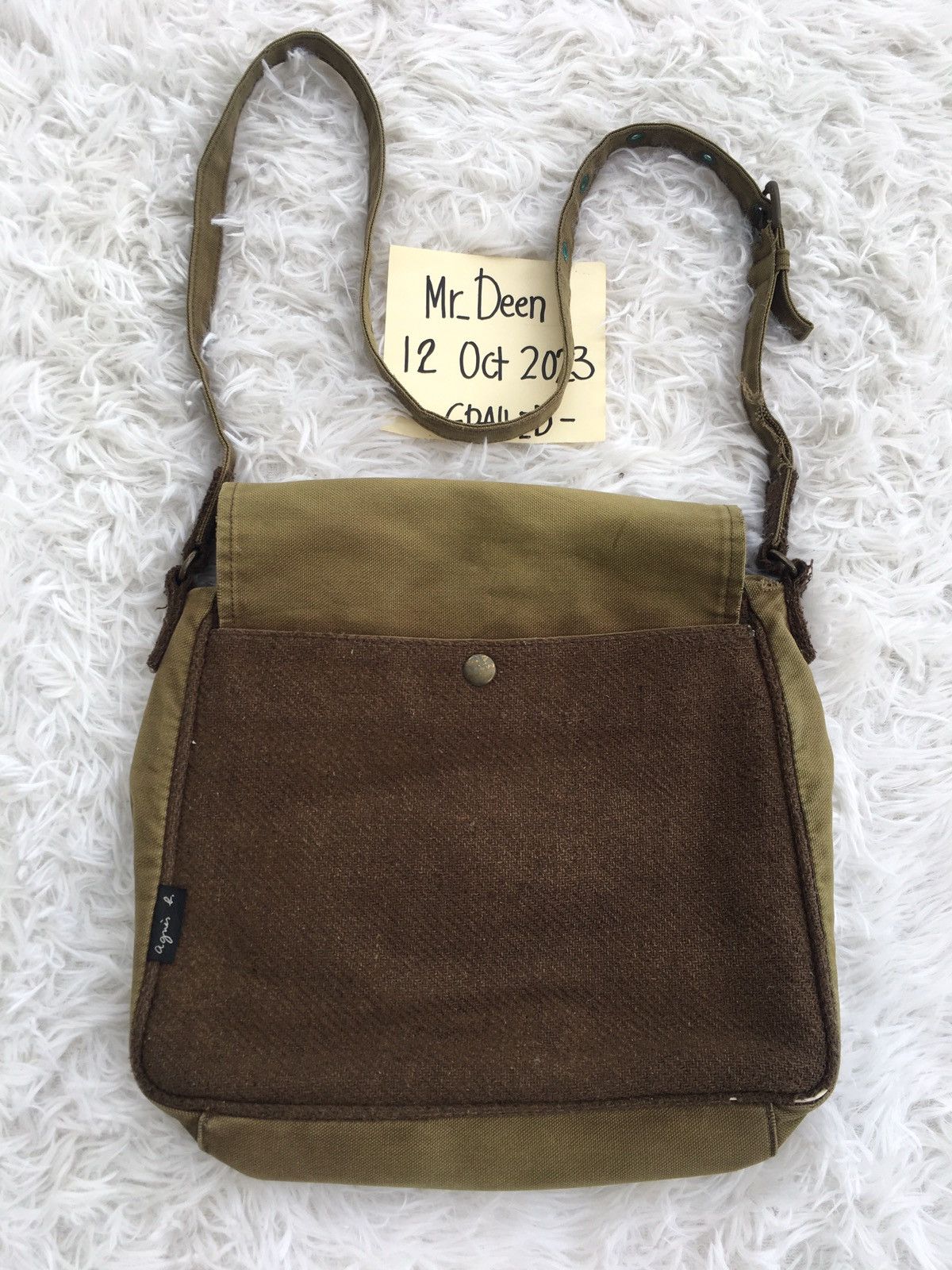 agnes b. Rare Vintage Agnes B. Sling Bag Size ONE SIZE - 14 Thumbnail
