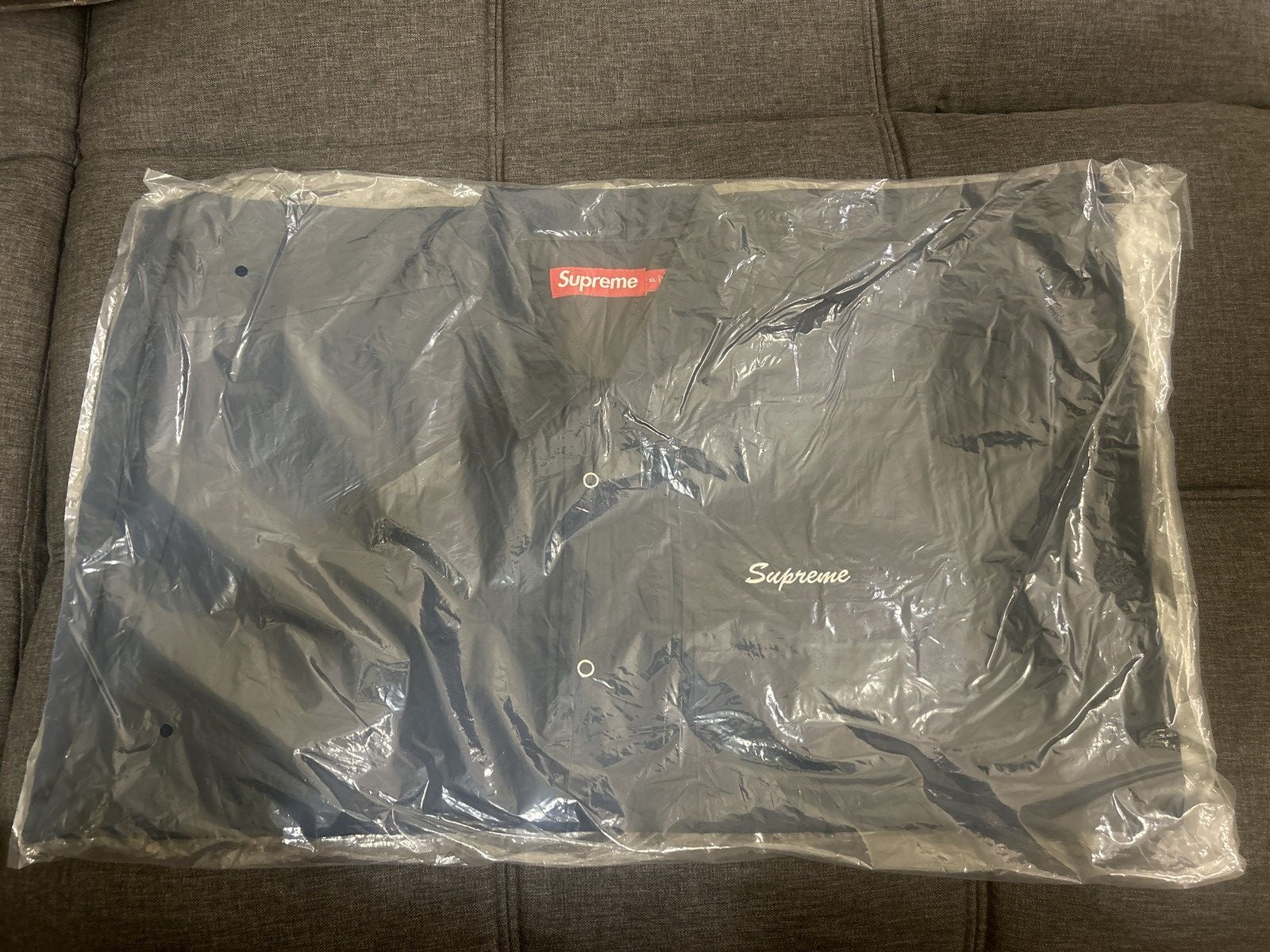 Supreme Supreme Margaret Keane Teardrop S/S Work Shirt Light Navy L Size US L / EU 52-54 / 3 - 3 Thumbnail