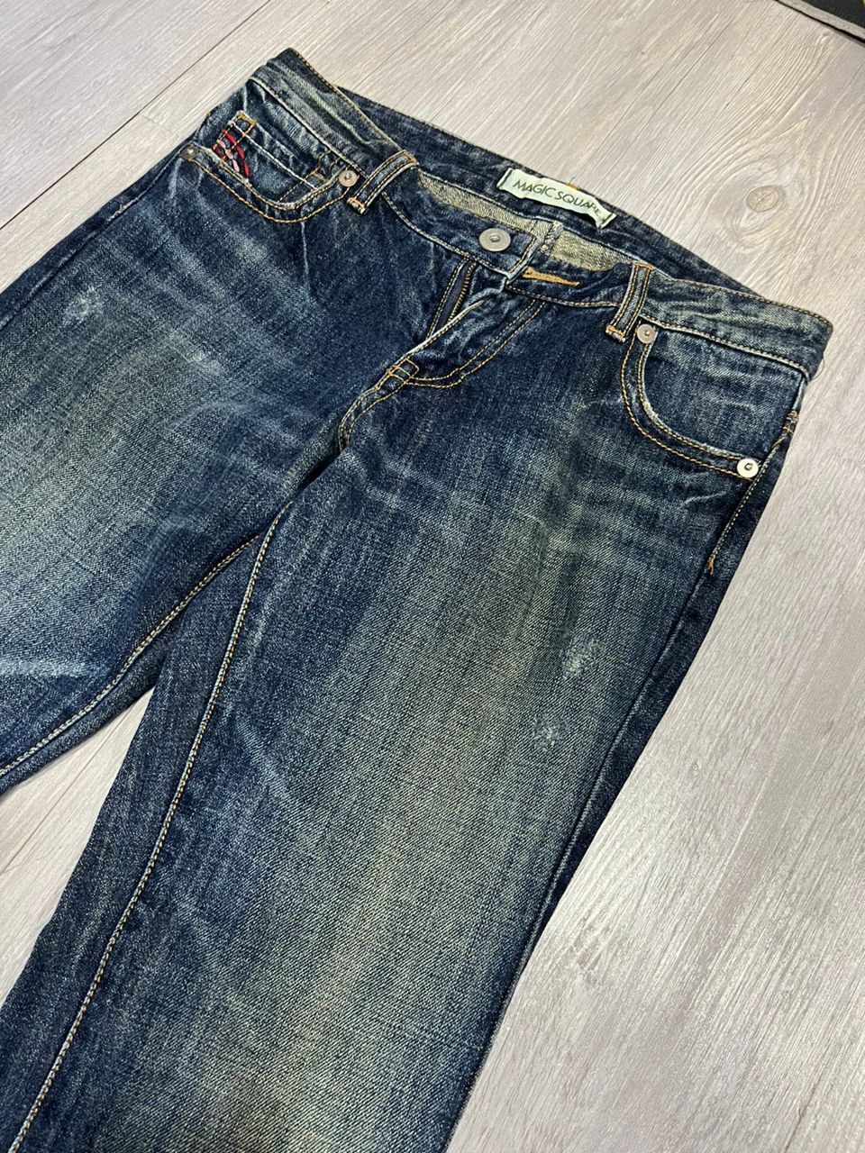 Hysteric Glamour Rare Magic Square Denim Japanese Brand Exhibitionist Jeans Size US 30 / EU 46 - 7 Thumbnail