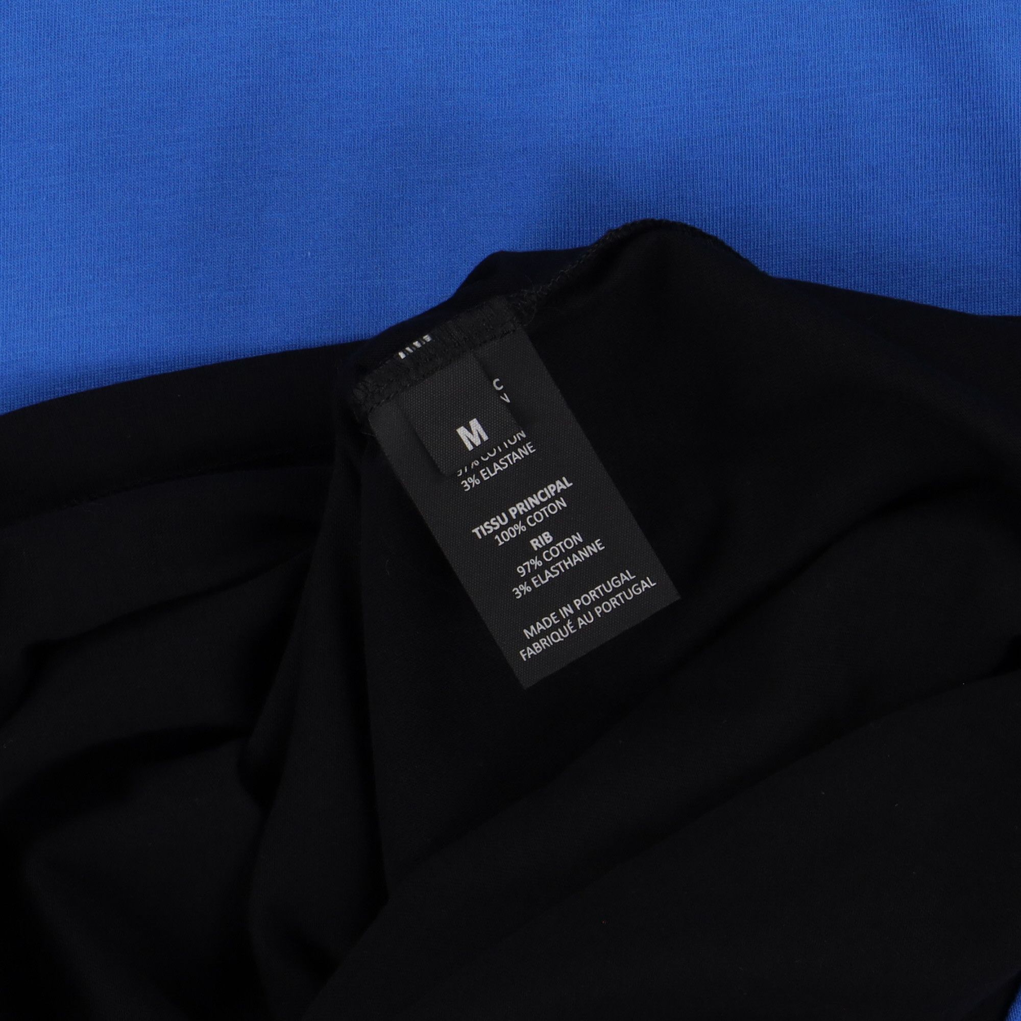 Vetements Blue Company Slogan Logo Patchwork T-Shirt Size M / US 6-8 / IT 42-44 - 6 Thumbnail