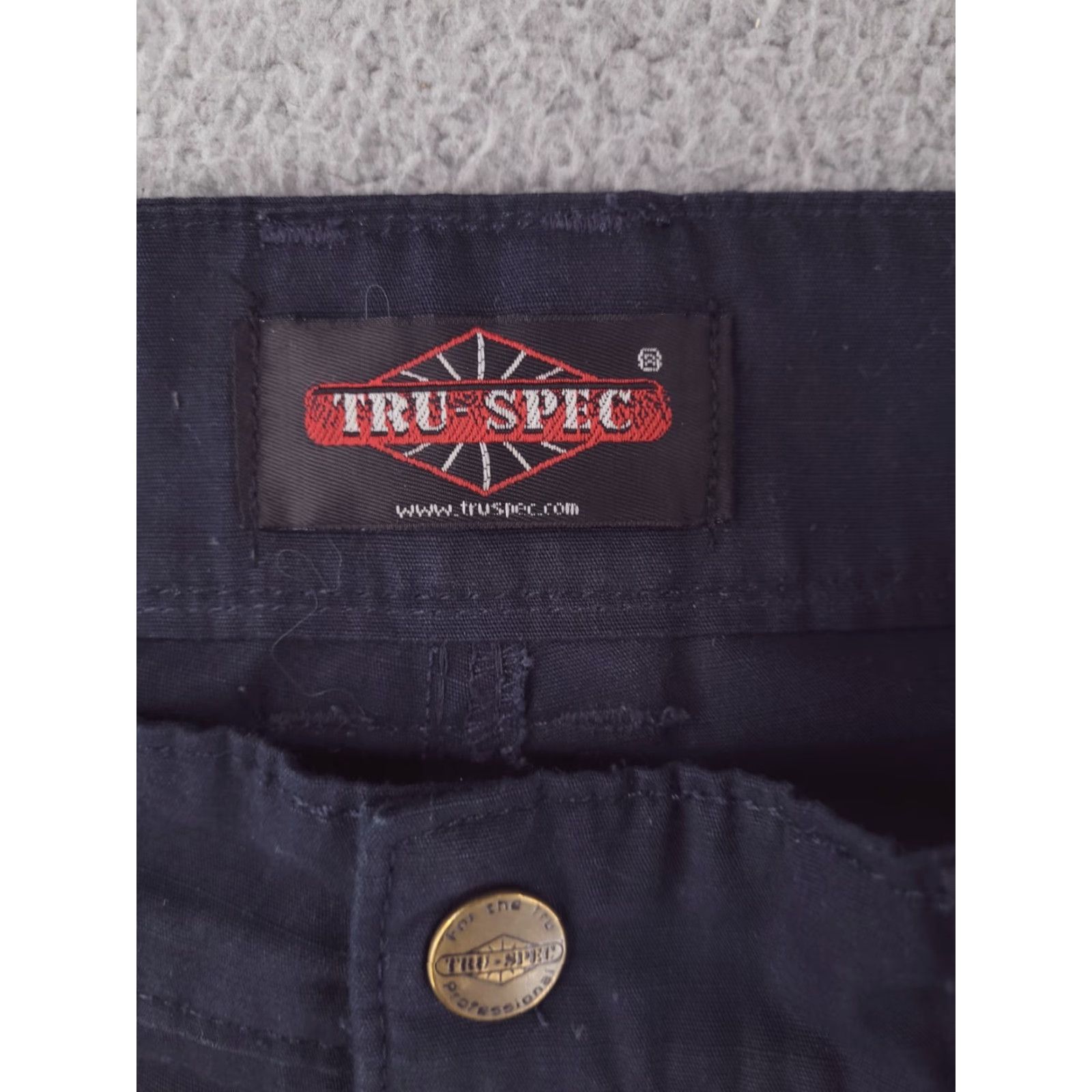 Vintage Tru-Spec Pants Mens 30x31 Black Cargo Ripstop Distressed Grunge Pants Mens 30 Black Cargo Ripstop Distressed Grunge Size US 30 / EU 46 - 4 Thumbnail