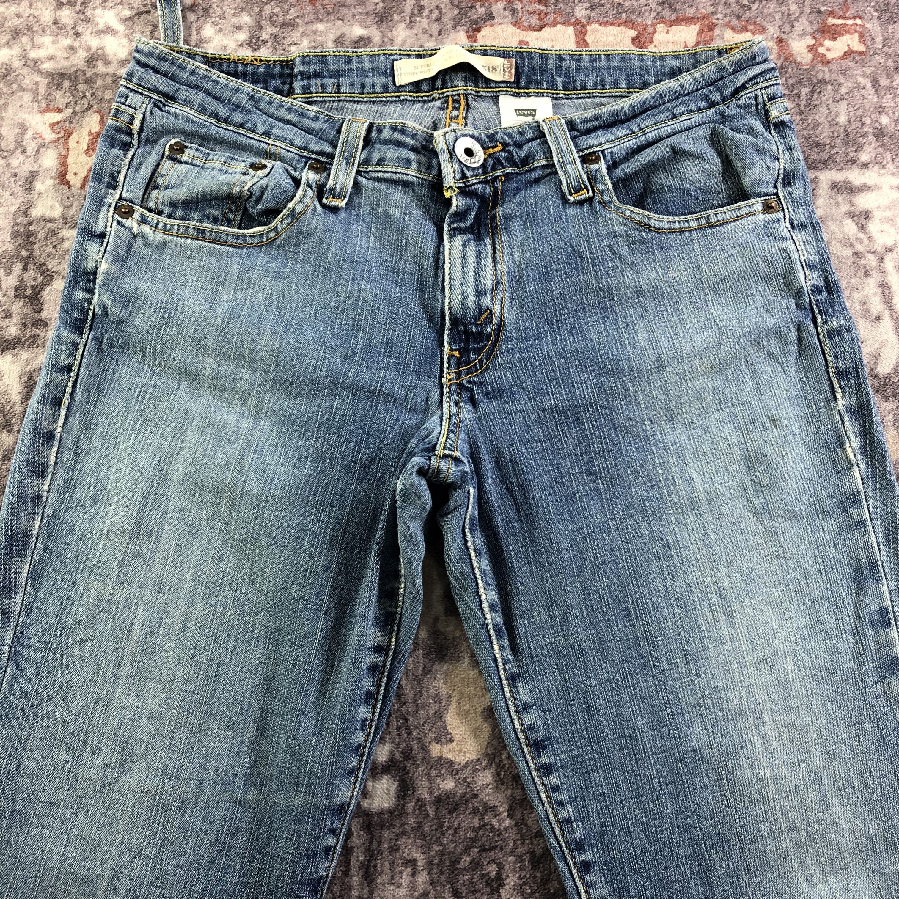Levi's × Vintage Vintage Blue Wash Levis 518 Jeans-JM3479 Size 33" - 3 Thumbnail