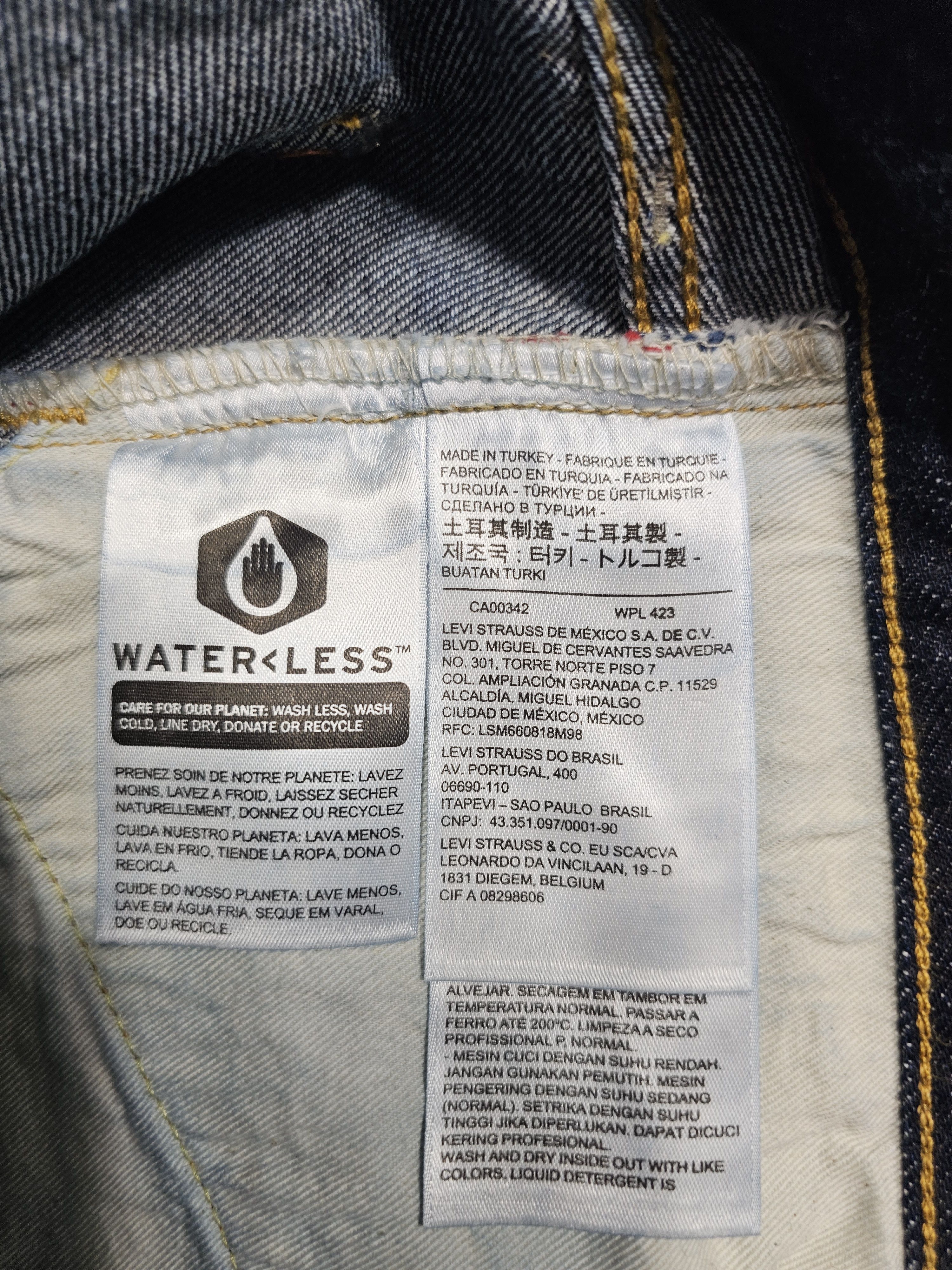 Levi's Vintage Clothing LVC Levi's Vintage Clothing 1954 501 W30L34 Selvedge Big E Size US 30 / EU 46 - 11 Thumbnail