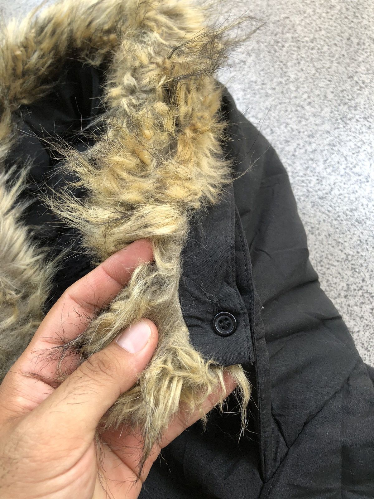 Japanese Brand × Le Grande Bleu (L.G.B.) Vanity Glamourous Fur Hoodie Down Jacket Size M / US 6-8 / IT 42-44 - 8 Thumbnail