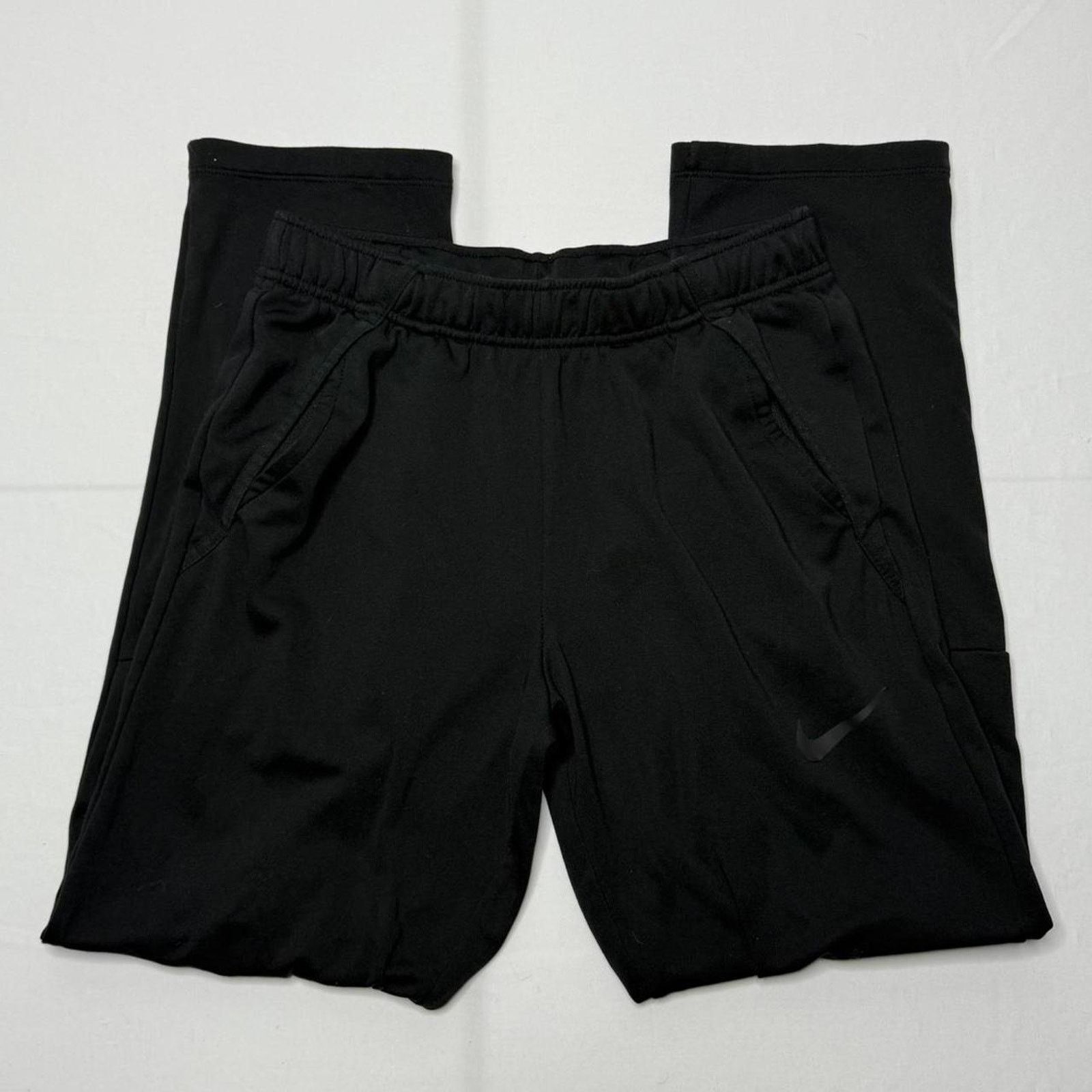 Nike Nike Dri-FIT Black Training Pants Small Lightweight Stretch Size US 34 / EU 50 - 1 Thumbnail