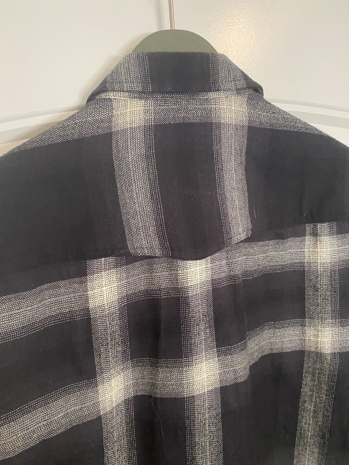 John Varvatos John Varvatos Black White Runway Flannel Size US S / EU 44-46 / 1 - 8 Thumbnail