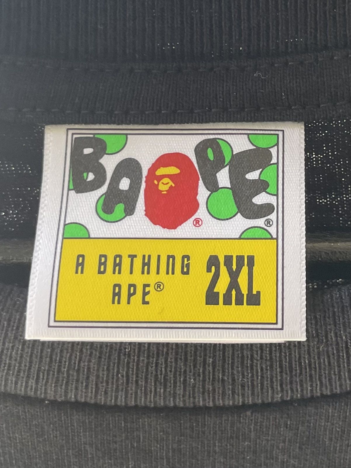 Bape Bathing Ape Stencil Circle Ape-face T-shirt Size US XXL / EU 58 / 5 - 5 Thumbnail