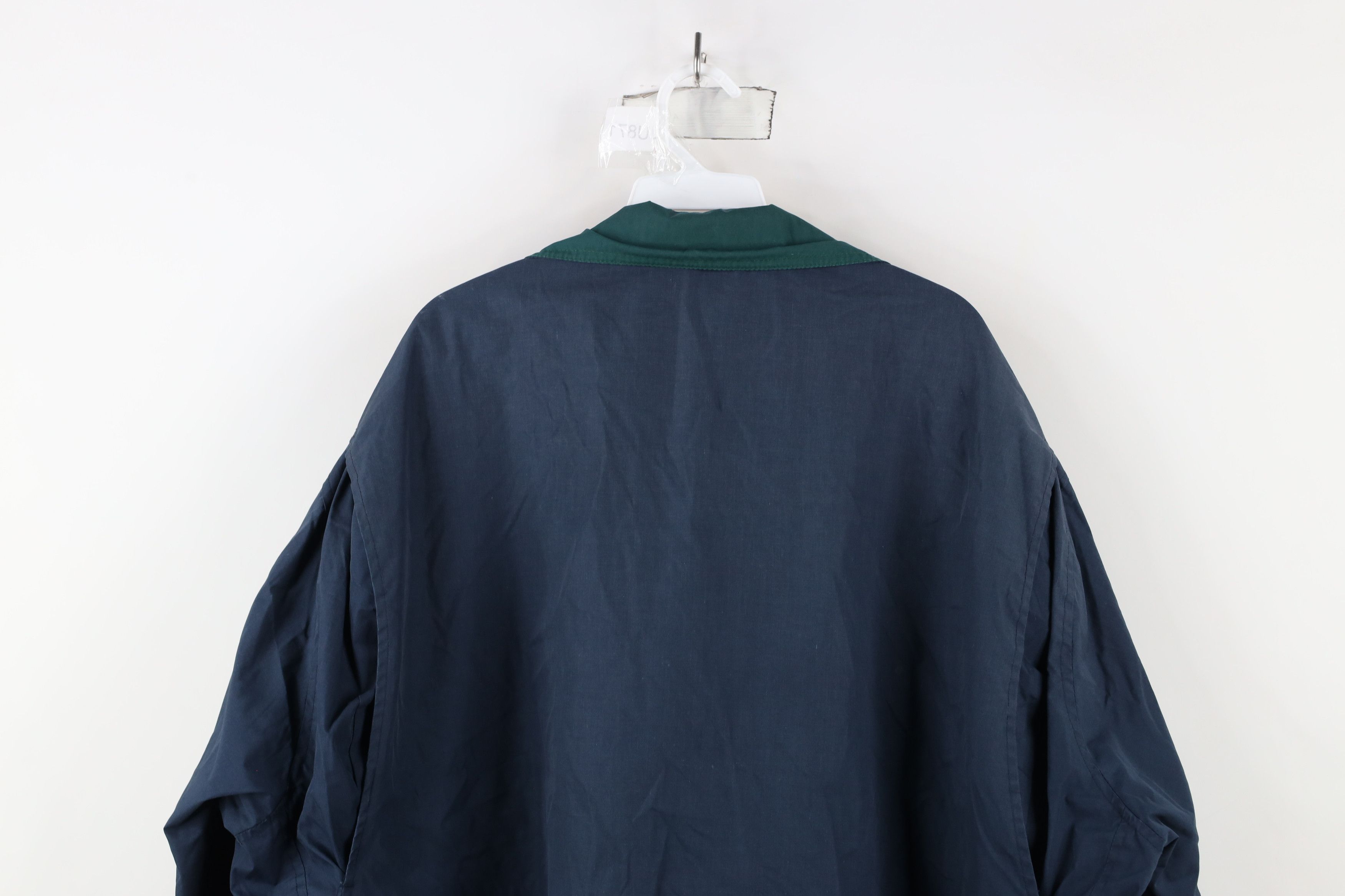 Members Only × Vintage Vintage 90s Members Only Lined Cafe Racer Windbreaker Jacket Size XXL / US 16-18 / IT 52-54 - 15 Thumbnail