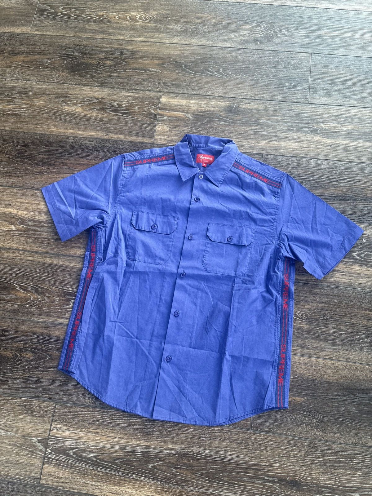 Supreme Supreme Bunnies S/S Work Shirt Black M | Grailed