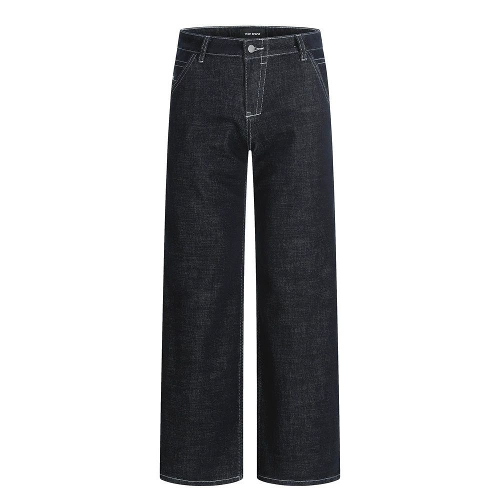 Vintage American cleanfit simple men's versatile loose jeans Size US 32 / EU 48 - 1 Thumbnail