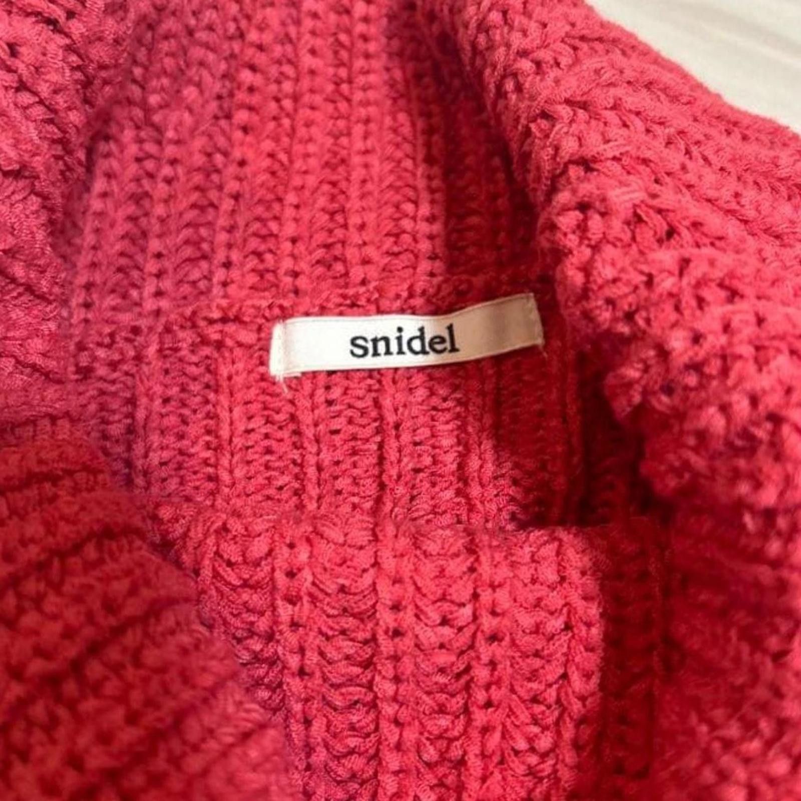 Other Whimsy coquette turtleneck chunky knit pink sweater Size XS / US 0-2 / IT 36-38 - 4 Thumbnail