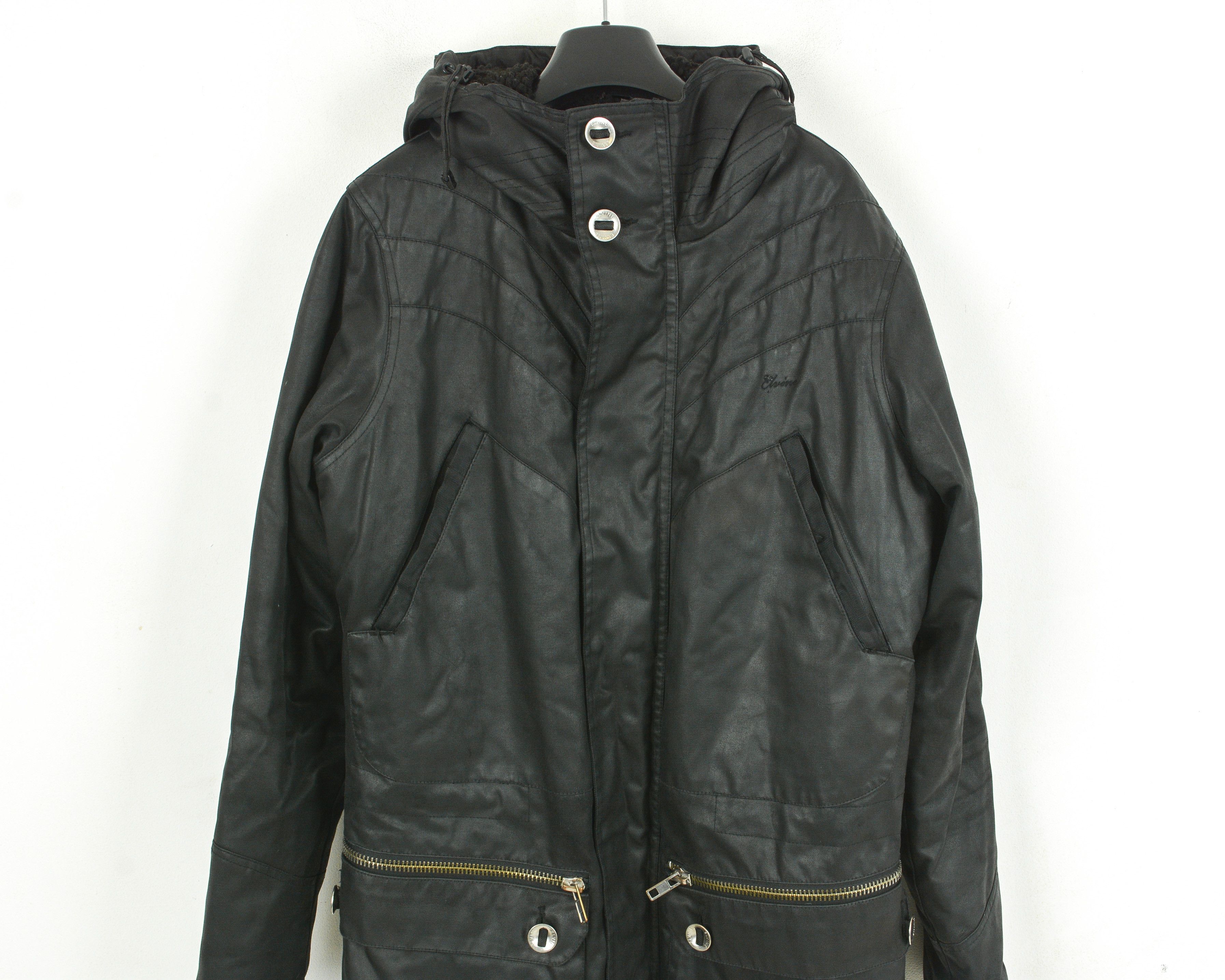 ELVINE 'Pajala' Jacket Coat Parka Hooded Zip Snap Heavy Outdoors Size US S / EU 44-46 / 1 - 3 Thumbnail