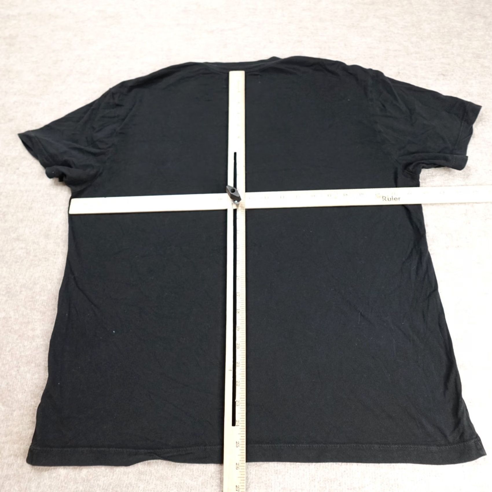Amiri Amiri Mens Shirt Medium Black Spellout Cotton Made in USA Size US M / EU 48-50 / 2 - 7 Thumbnail