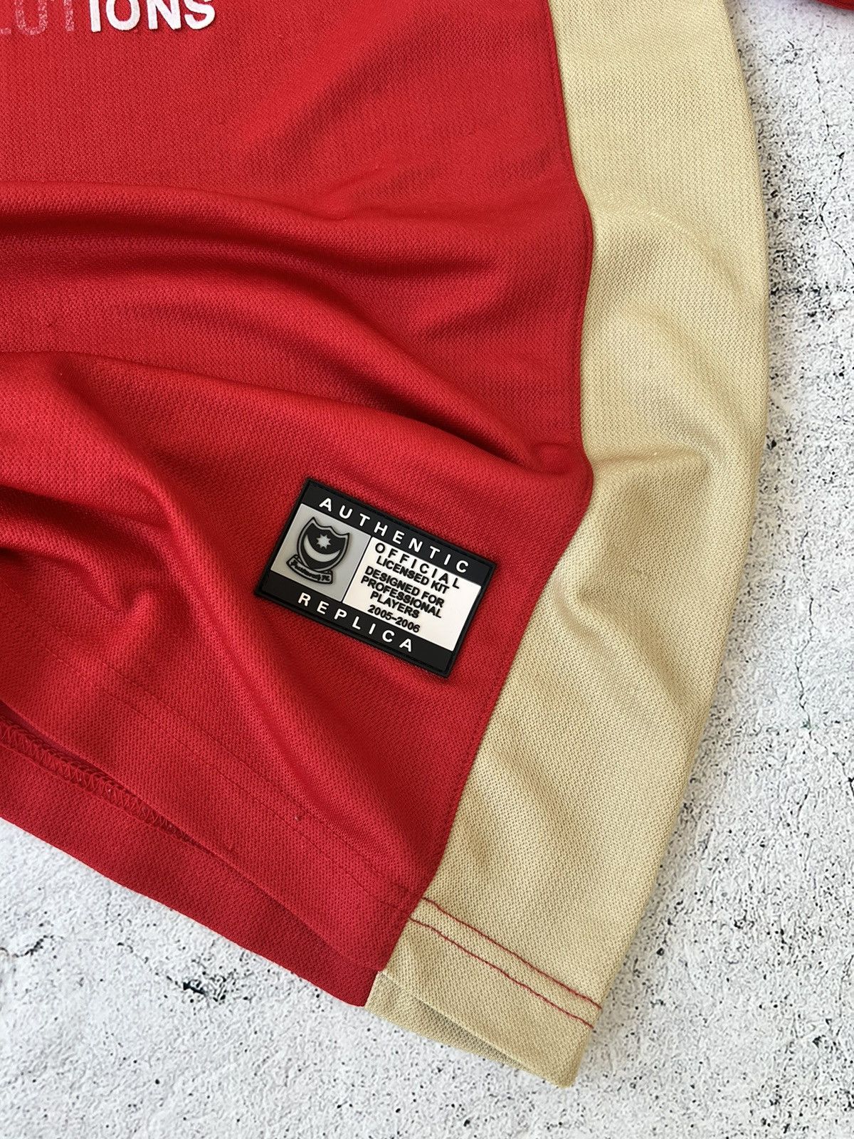Vintage 🩸RARE🩸 Jako Portsmouth 2005/2006 Vintage Jersey Size US M / EU 48-50 / 2 - 6 Thumbnail