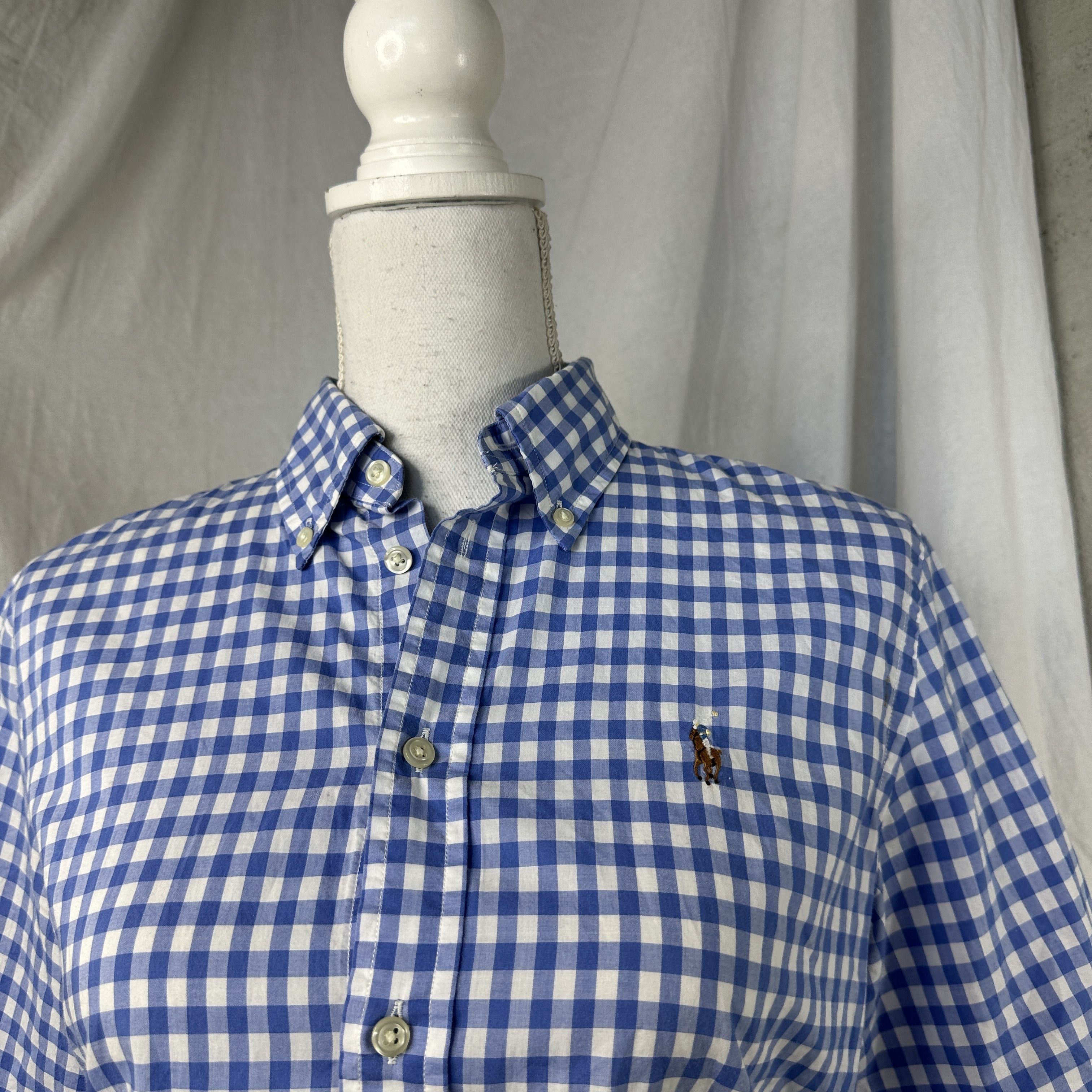 Polo Ralph Lauren × Vintage Vintage Preppy Casual Checkered 00s Polo Ralph Lauren Shirt Size US M / EU 48-50 / 2 - 8 Thumbnail