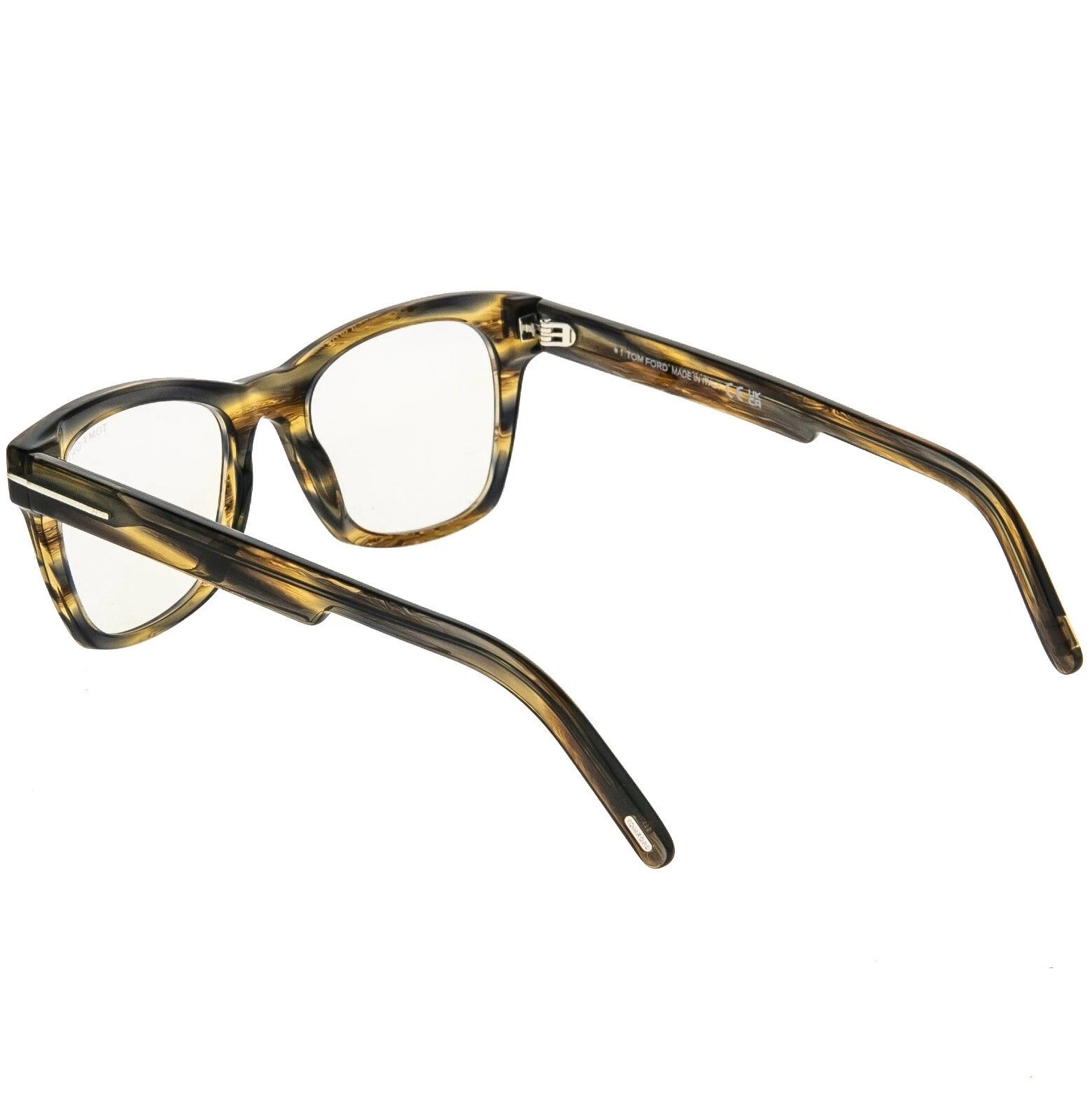 Tom Ford TOM FORD TF5886B 045 Brown Horn Optical Eyeglass 5886 FT5886 Size ONE SIZE - 3 Thumbnail