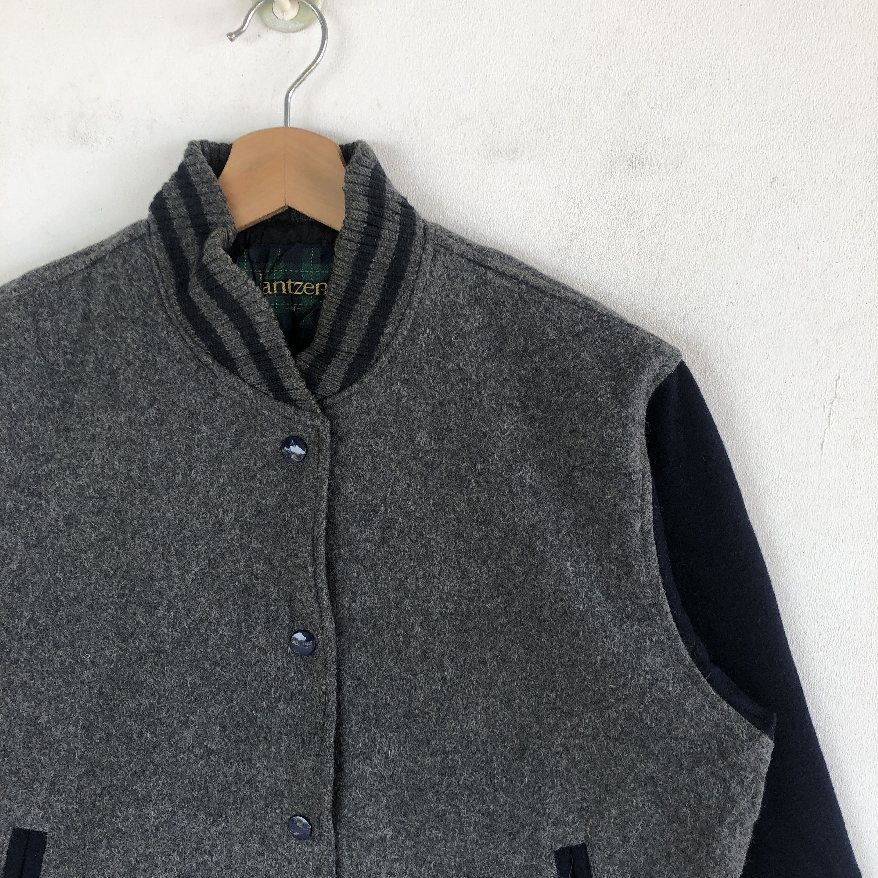 Japanese Brand Vintage Jantzen Varsity Baseball Stadium Wool Jacket Size S / US 4 / IT 40 - 5 Thumbnail