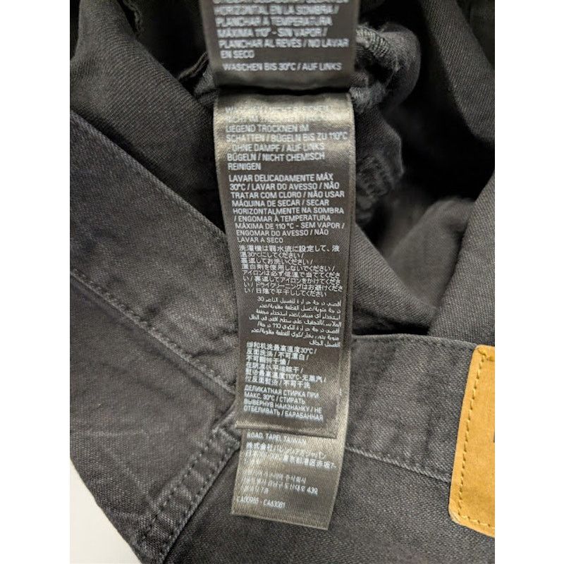Balenciaga o1rshd1 Low Crotch Light Japanese Denim Pants in Black Size US 30 / EU 46 - 20 Thumbnail