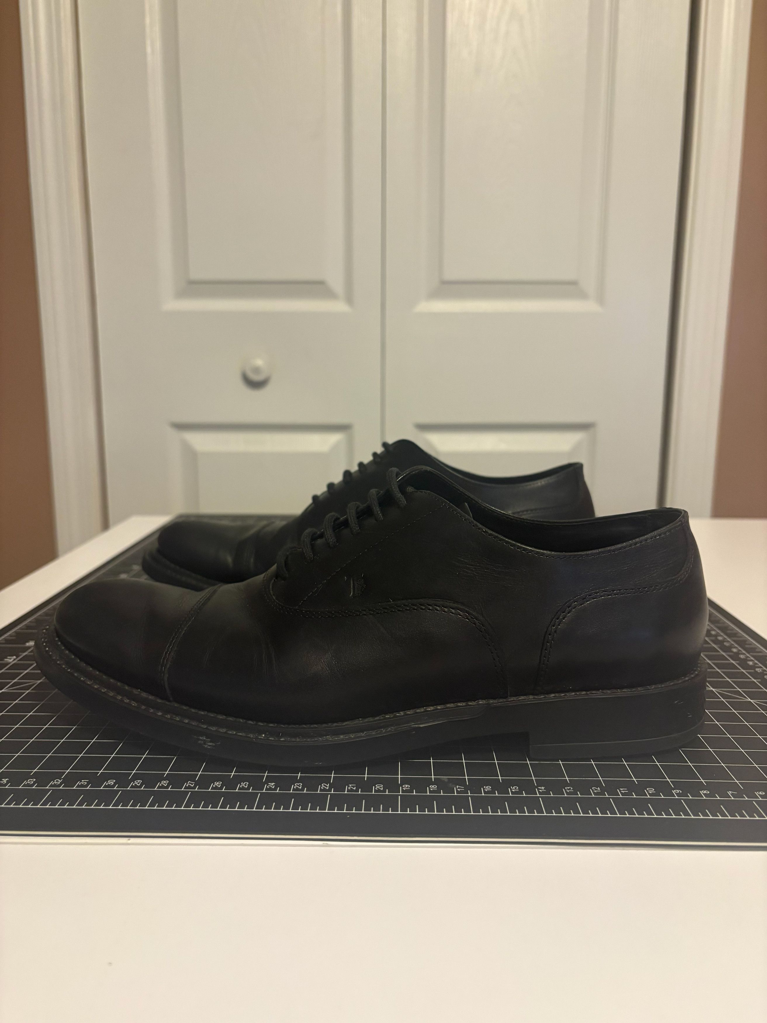 Tod's Tod's Leather Oxford Shoes Size US 8 / EU 41 - 2 Thumbnail