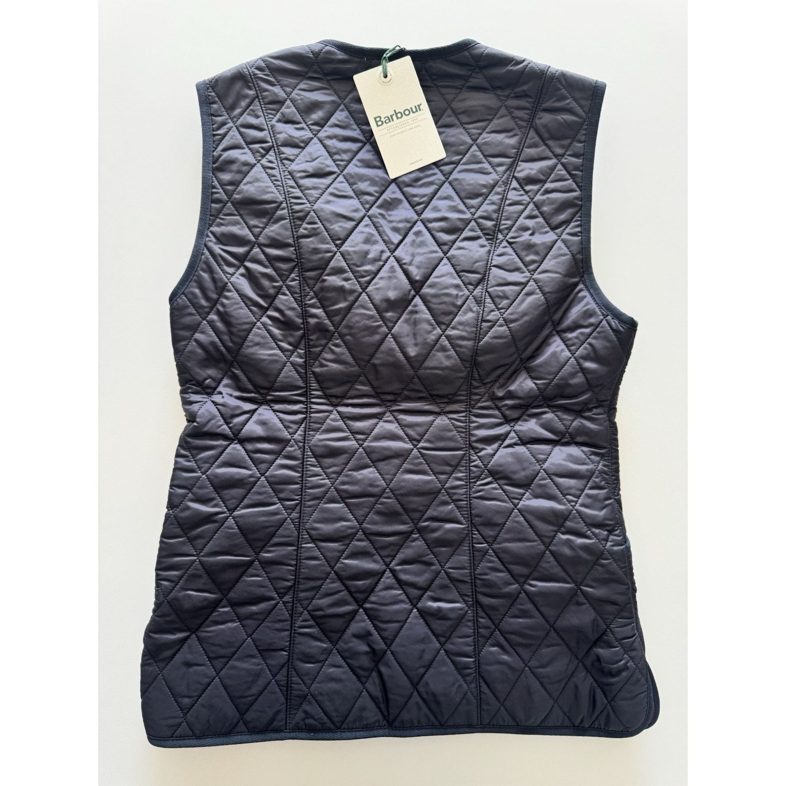 Barbour BARBOUR Fleece Betty Liner LLI0003NY91 Us 4 Navy NWT! Size S / US 4 / IT 40 - 2 Thumbnail