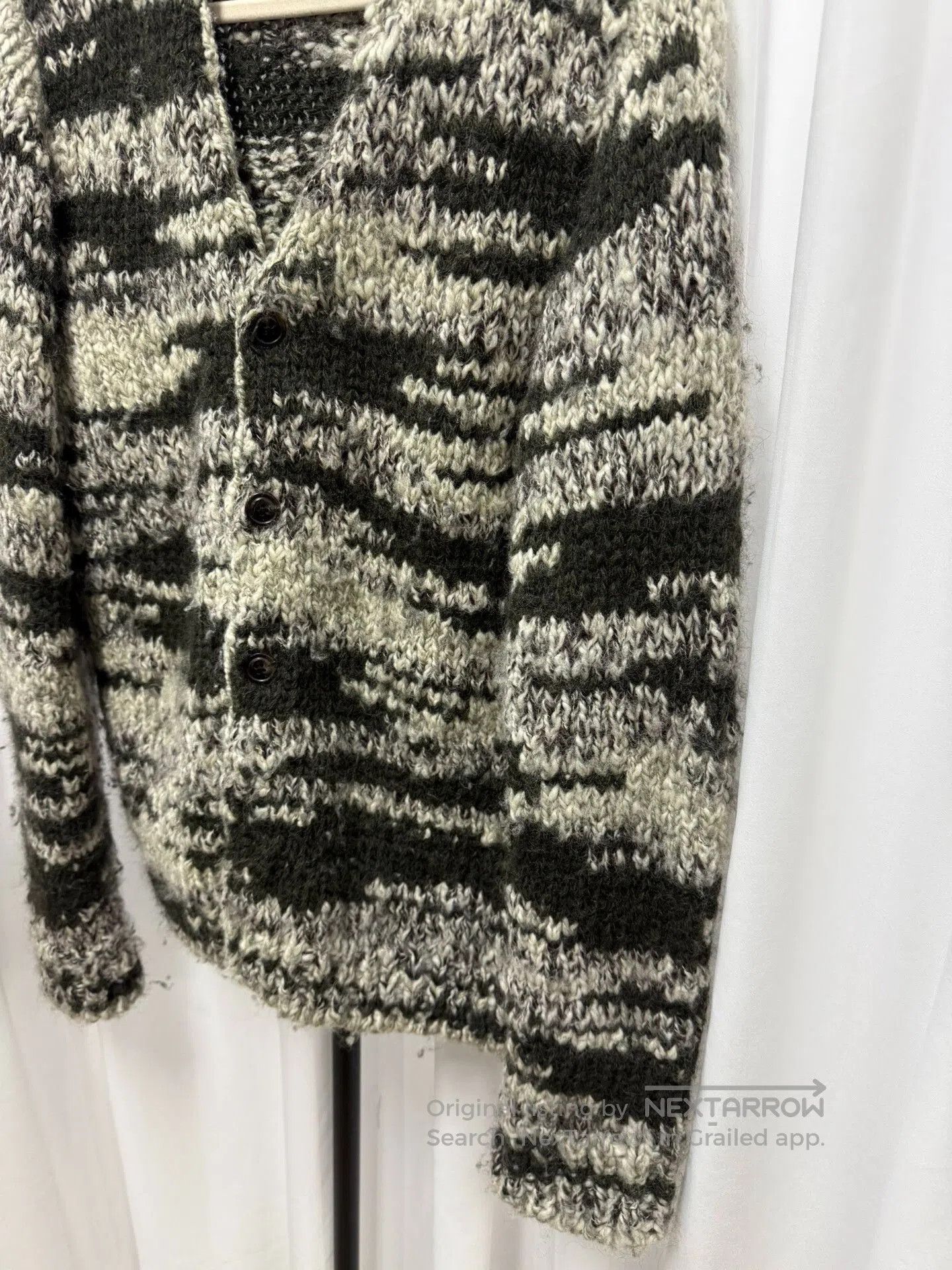 Number (N)ine Number (N)ine 04AW Tiger Stripe Wool Cardigan. Size US M / EU 48-50 / 2 - 2 Thumbnail