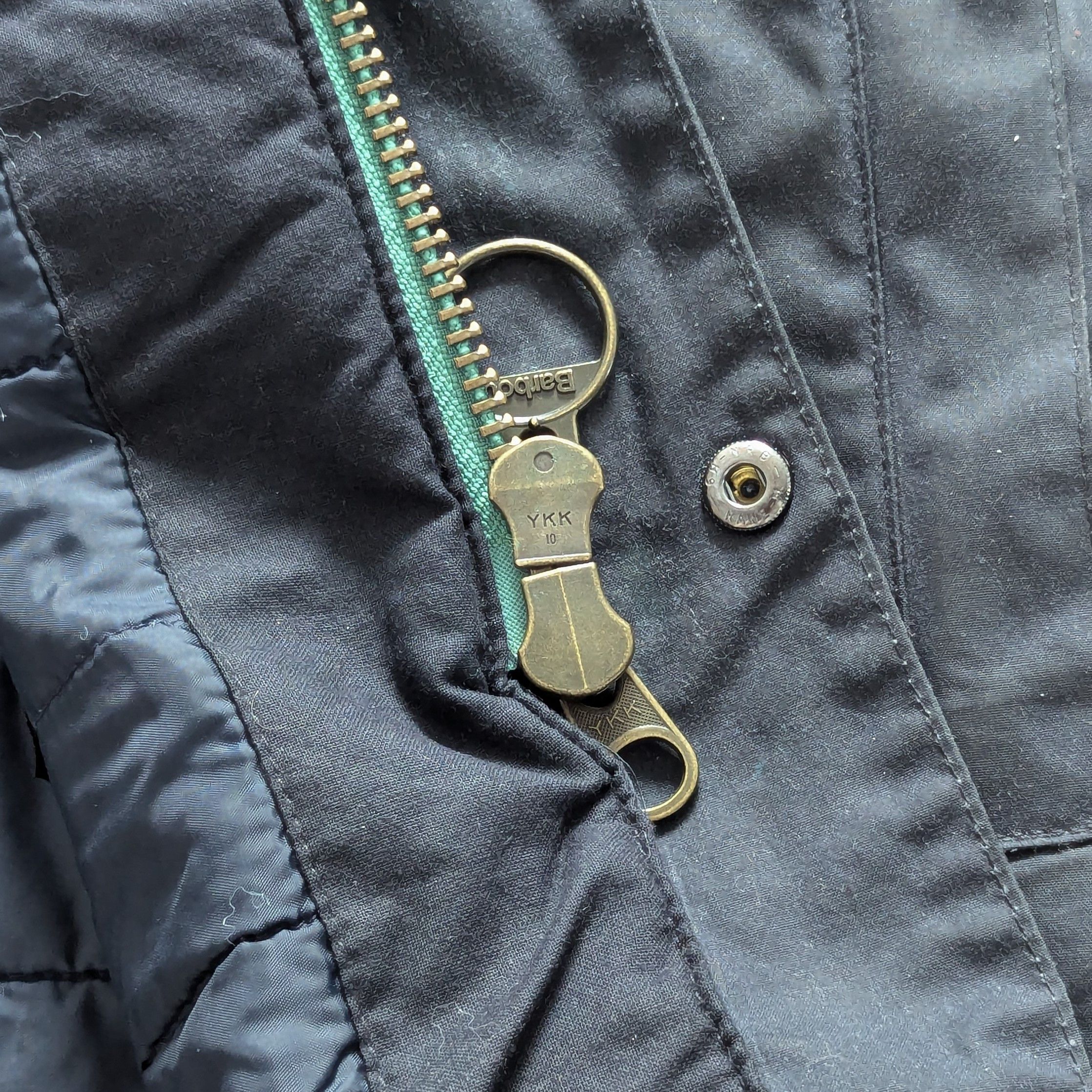 Barbour Barbour AIRA Wax Hooded Jacket Men's Size M Waxed Cotton Size US M / EU 48-50 / 2 - 13 Thumbnail