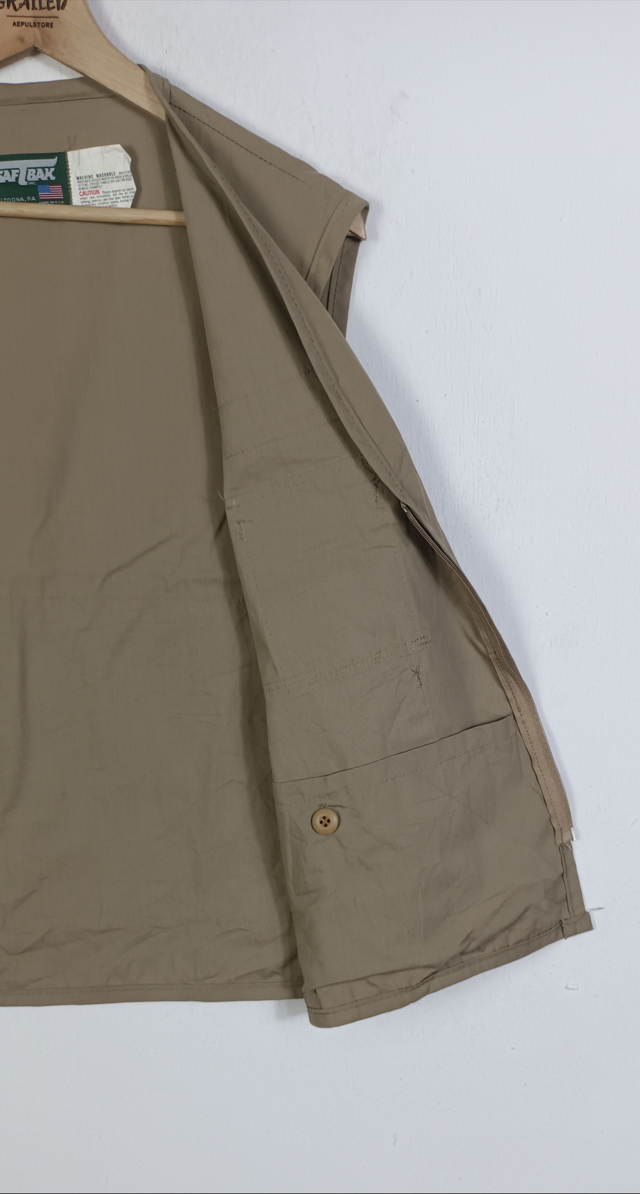 SafTbak × Vintage Vintage🔥 Woods Goods Saftbak Tactical Pocket Fishing Vest Size US L / EU 52-54 / 3 - 8 Thumbnail
