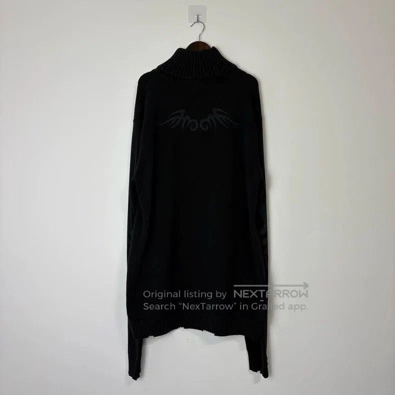 Balenciaga Balenciaga 24FW Distressed Dragon Sweater. Size US M / EU 48-50 / 2 - 2 Thumbnail