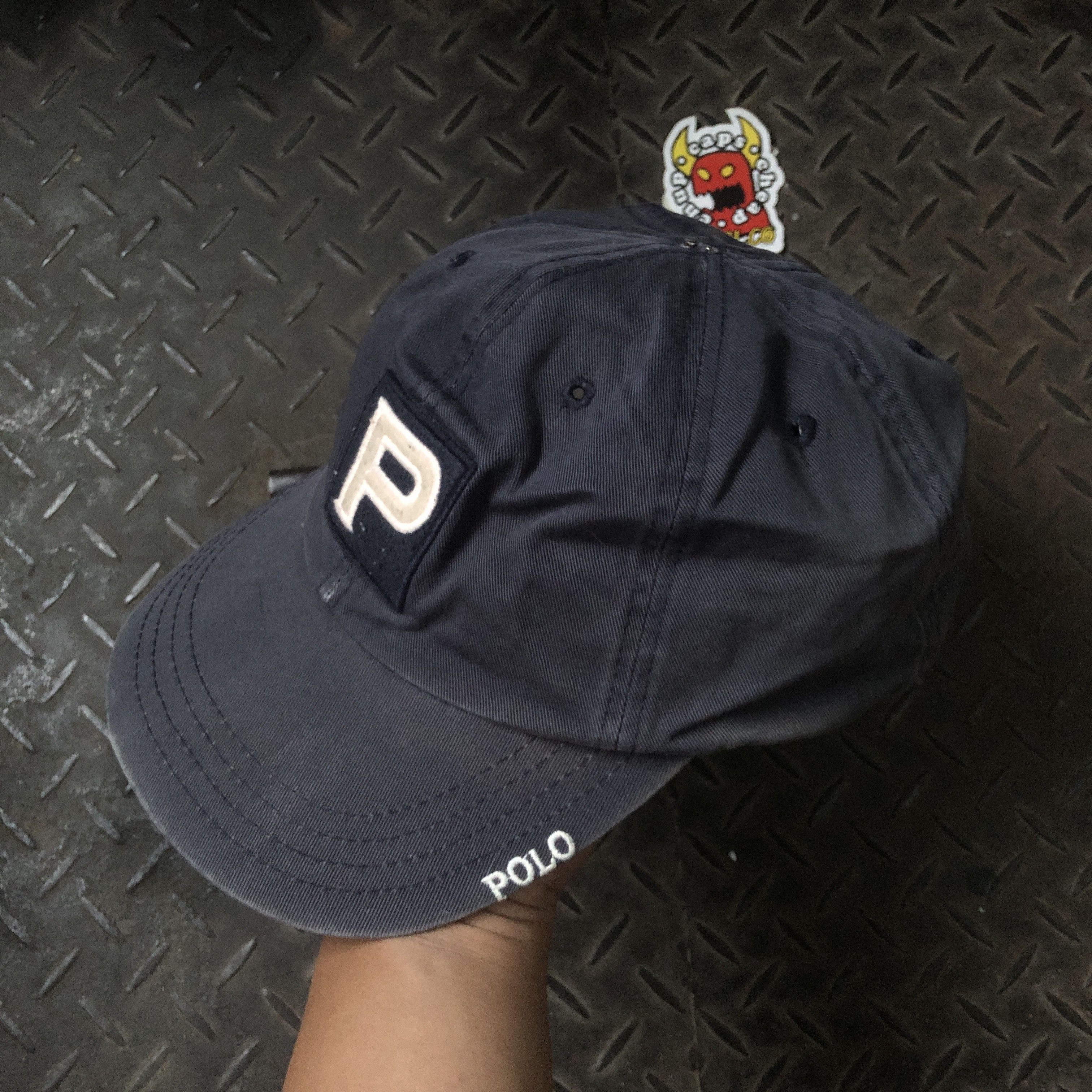 Polo Ralph Lauren Vintage Polo Sport Ralph Lauren Golf Logo Sunfaded Hat Size ONE SIZE - 3 Thumbnail