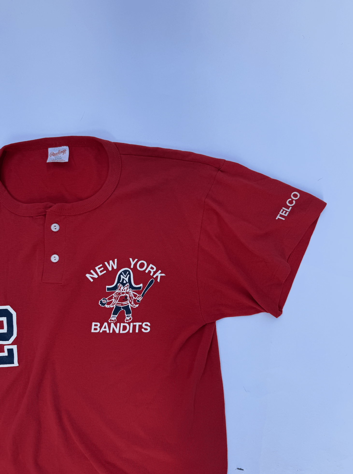 Vintage Vintage Rawlings New York Bandits Baseball Shirt Size US L / EU 52-54 / 3 - 2 Thumbnail