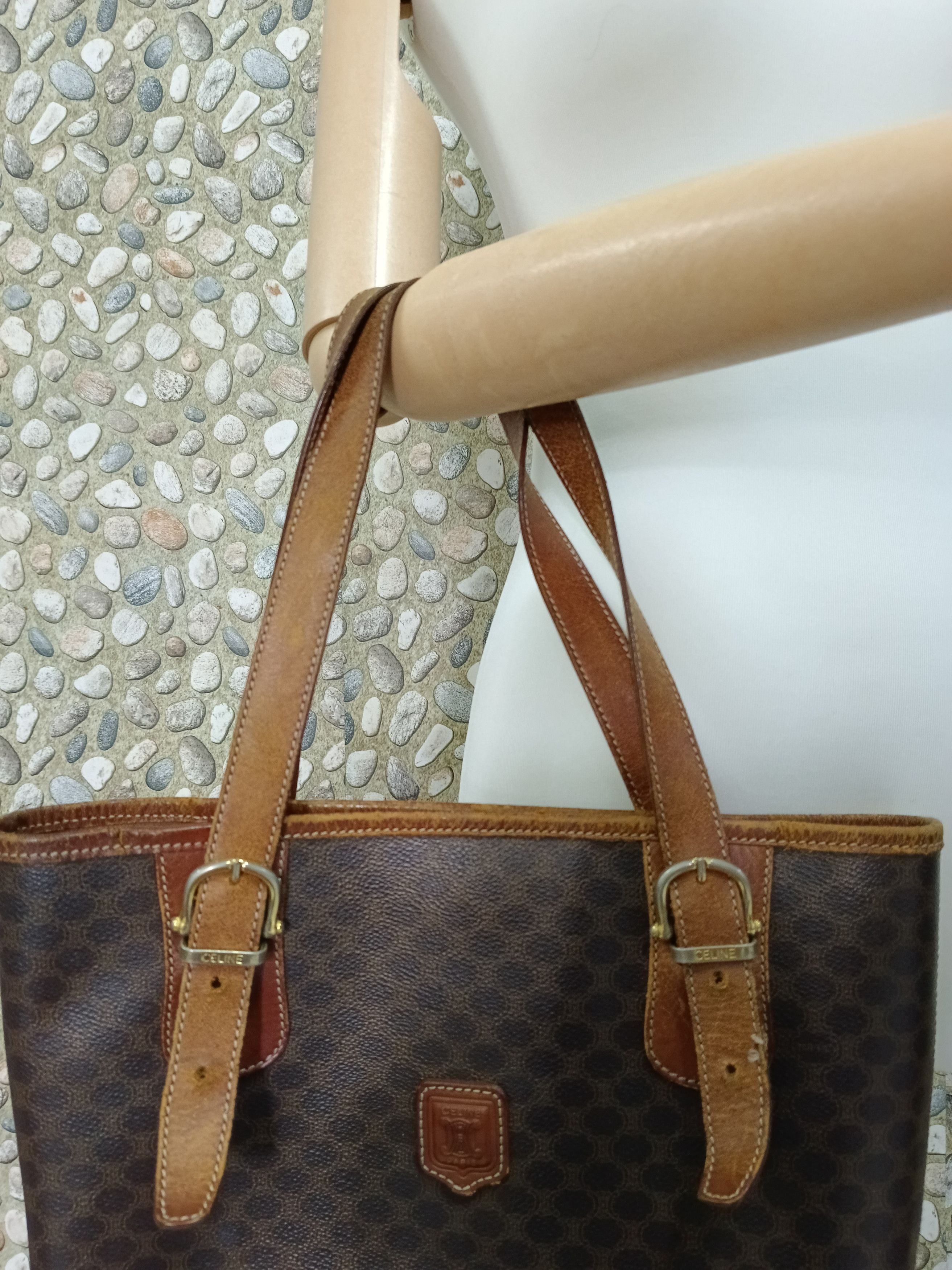 Celine CELINE MACADAM TOTE BAG Size ONE SIZE - 2 Thumbnail