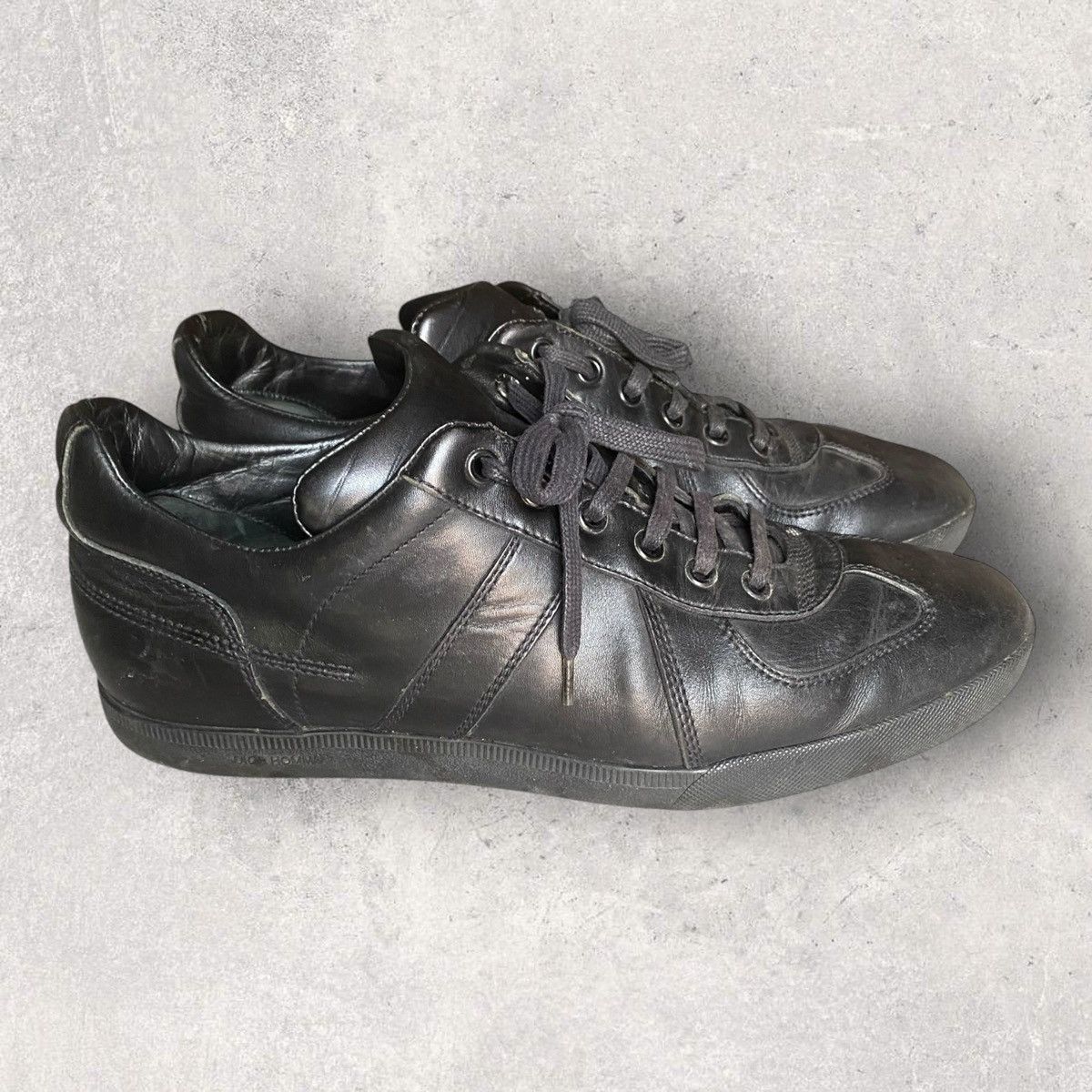 Dior Fall05 Black Leather B01 Hedi Slimane Era Size US 8 / EU 41 - 2 Thumbnail