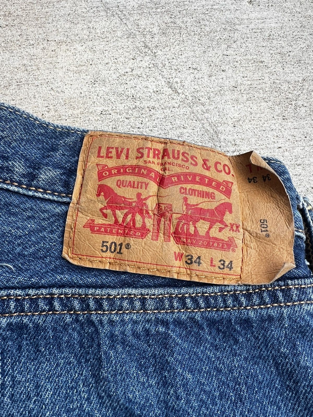 Levi's Levi's 501 Denim Jeans | Grailed