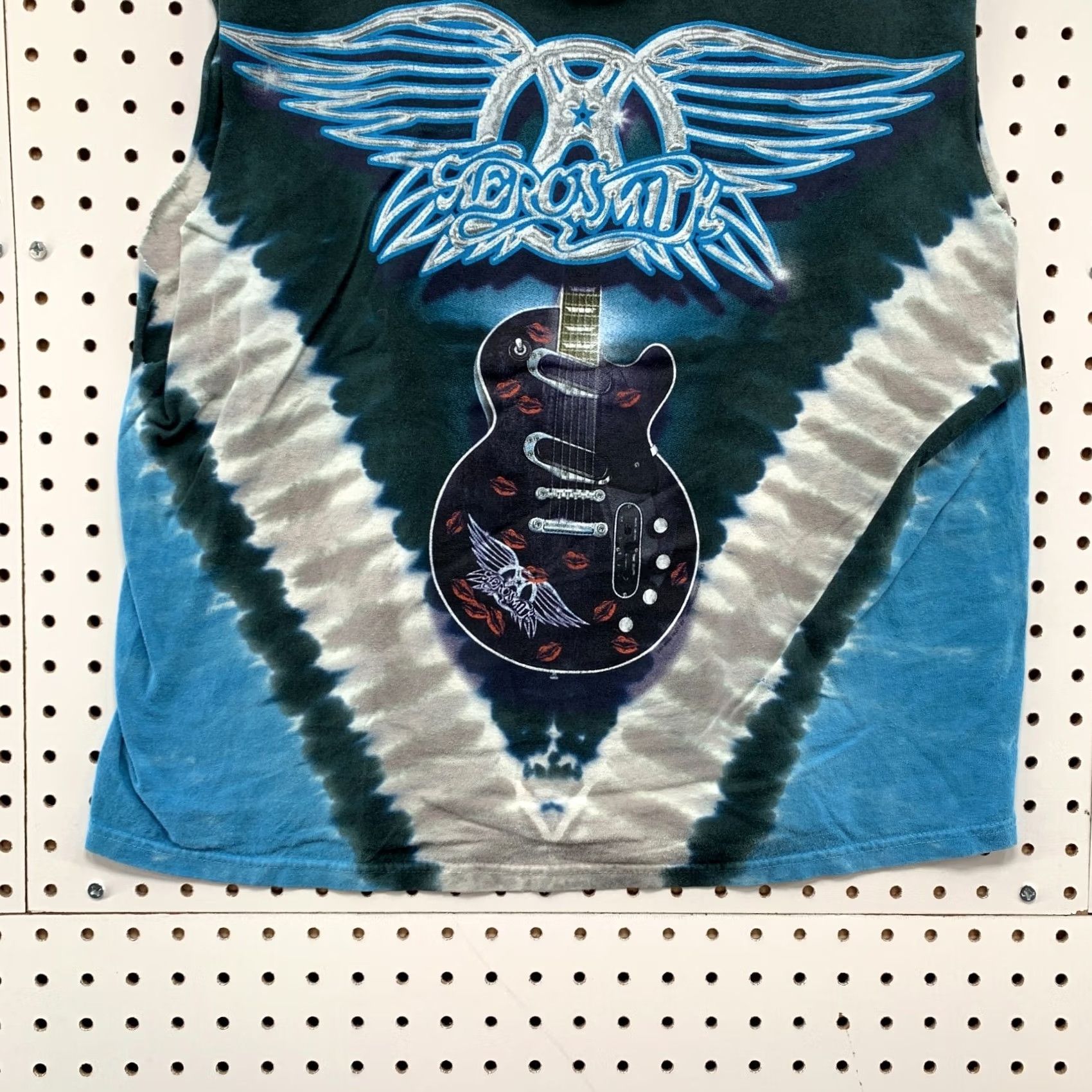 Liquid Blue VINTAGE Liquid Blue shirt Mens S sleeveless Aerosmith Band 20x23.5 Blue Cotton Crew Neck Shirt Mens Boys? Size US S / EU 44-46 / 1 - 6 Thumbnail