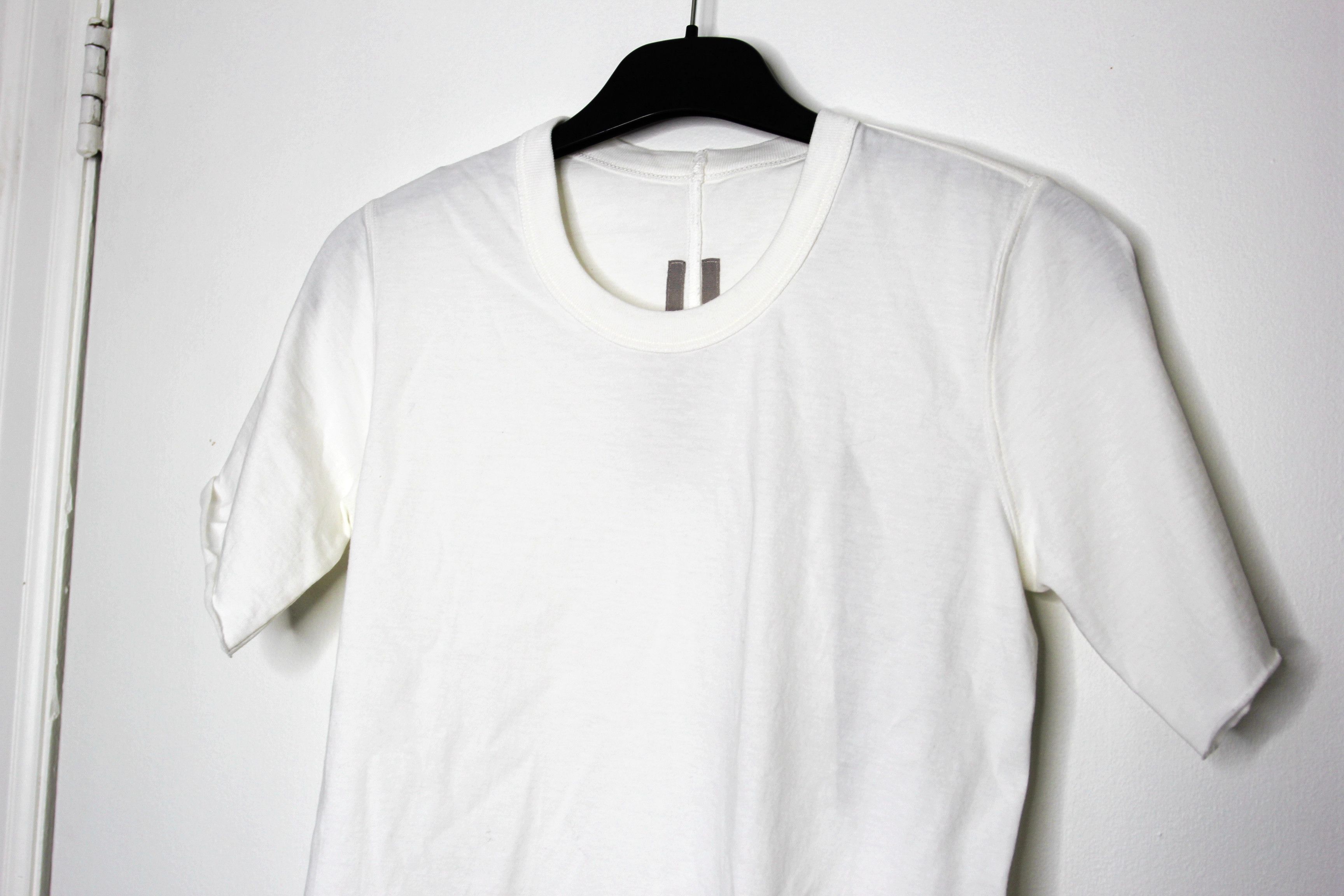 Rick Owens BNWT SS24 RICK OWENS "LIDO" BASIC SS TSHIRT MILK M Size US M / EU 48-50 / 2 - 4 Thumbnail