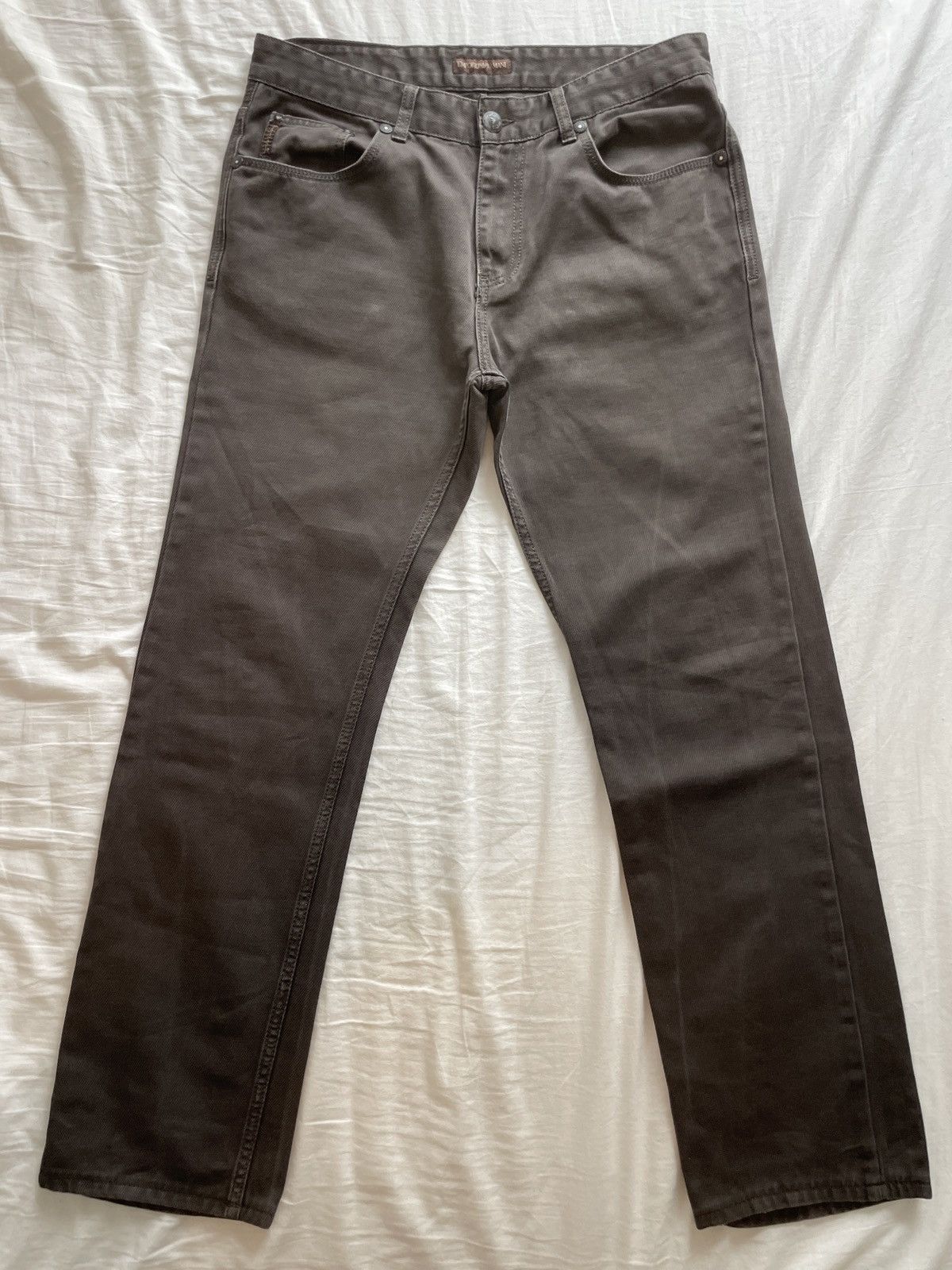 Emporio Armani Emporio Armani Brown Jeans – City Medley – Made in Italy Size US 34 / EU 50 - 2 Thumbnail