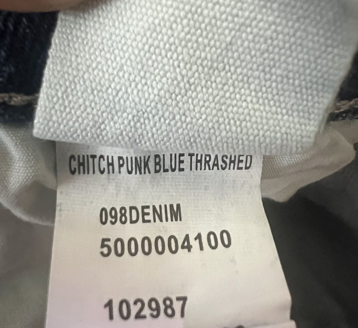 Ksubi Ksubi Jeans Mens Chitch Punk Thrashed Slim Blue Size 31/32 Size US 31 - 7 Thumbnail
