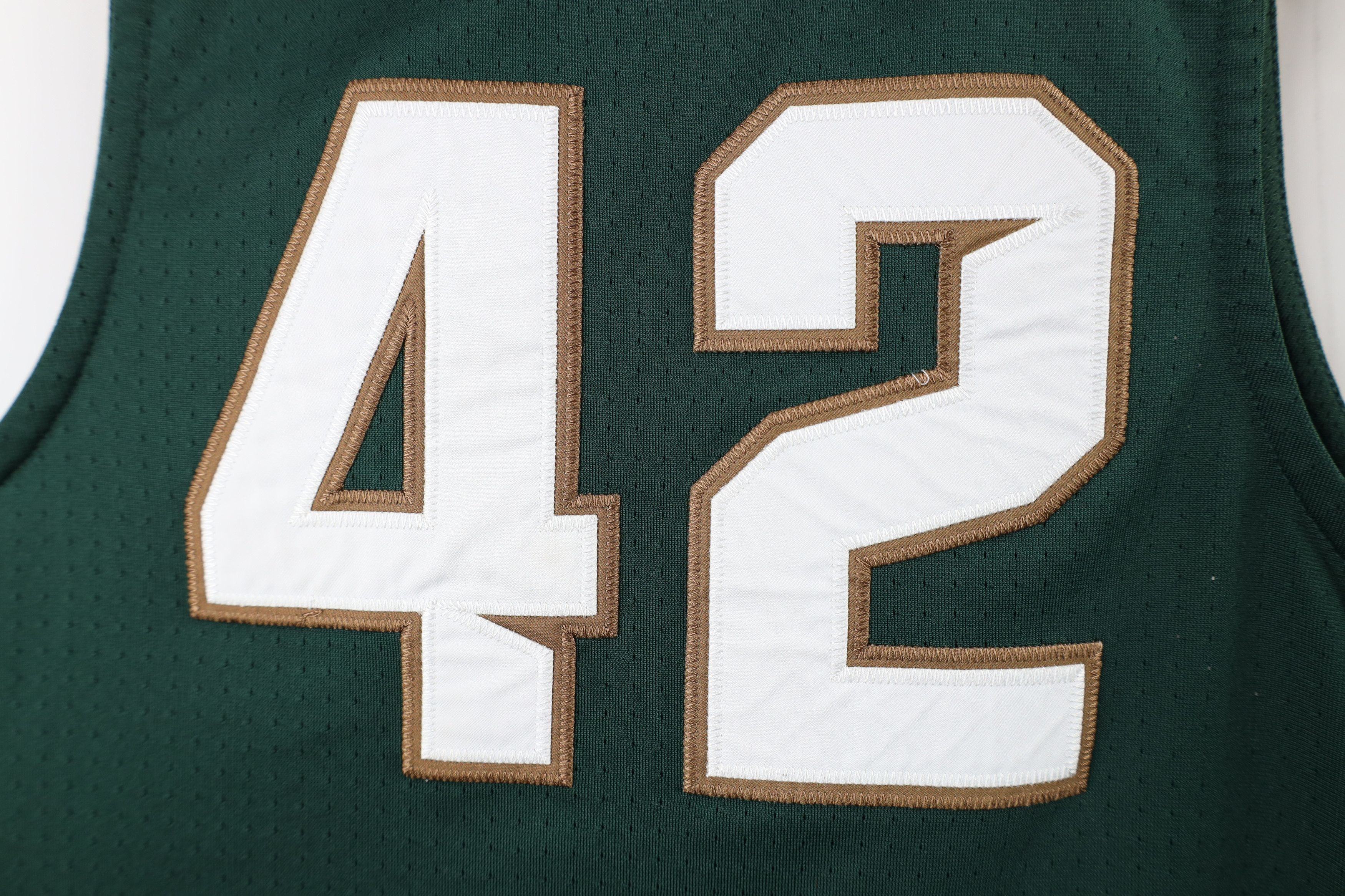 Nike Nike Elite State University Basketball Jersey Green #42 Size US M / EU 48-50 / 2 - 13 Thumbnail