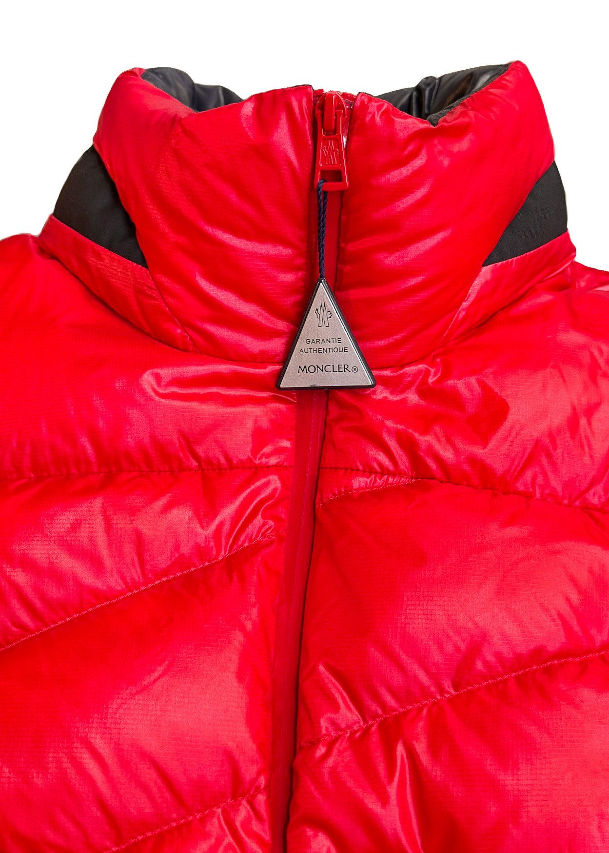 Moncler Moncler Red Hanin Quilted Down Puffer Jacket Size US S / EU 44-46 / 1 - 4 Thumbnail