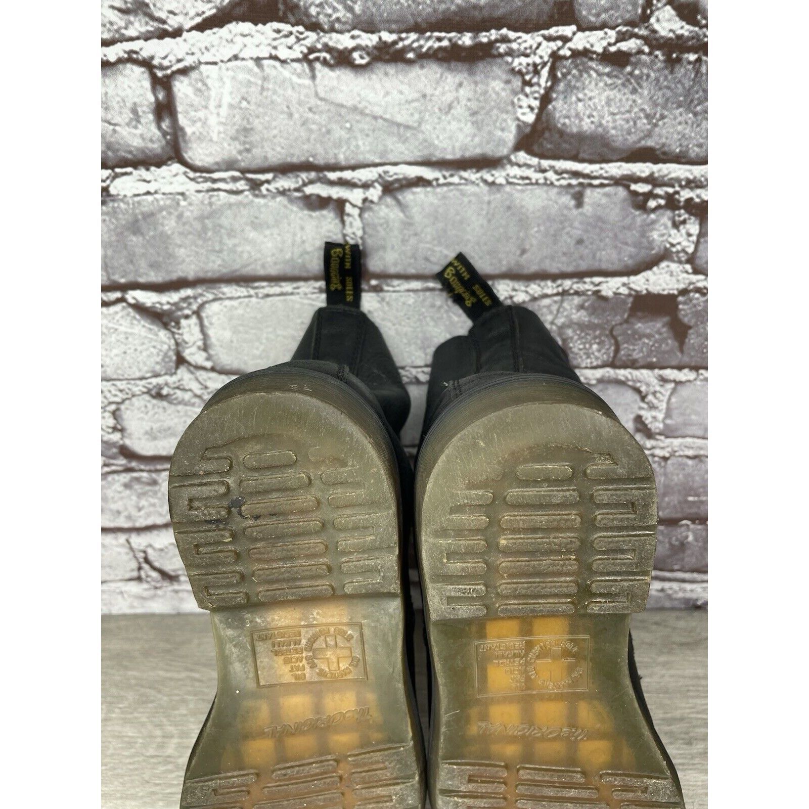 Dr. Martens Dr Doc Marten’s Pascal Black Leather Lace Up Combat Boots Wo Size US 7 / IT 37 - 15 Thumbnail